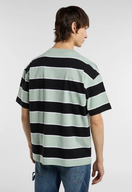 Dickies Embroidery Stripe Jadeite T-Shirt | Men-Image