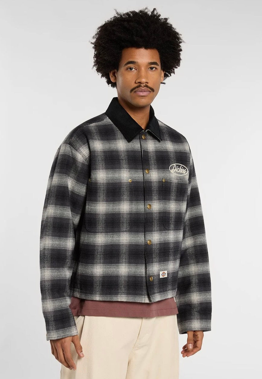 Dickies Taylor Flannel Black Veste | Men-Image