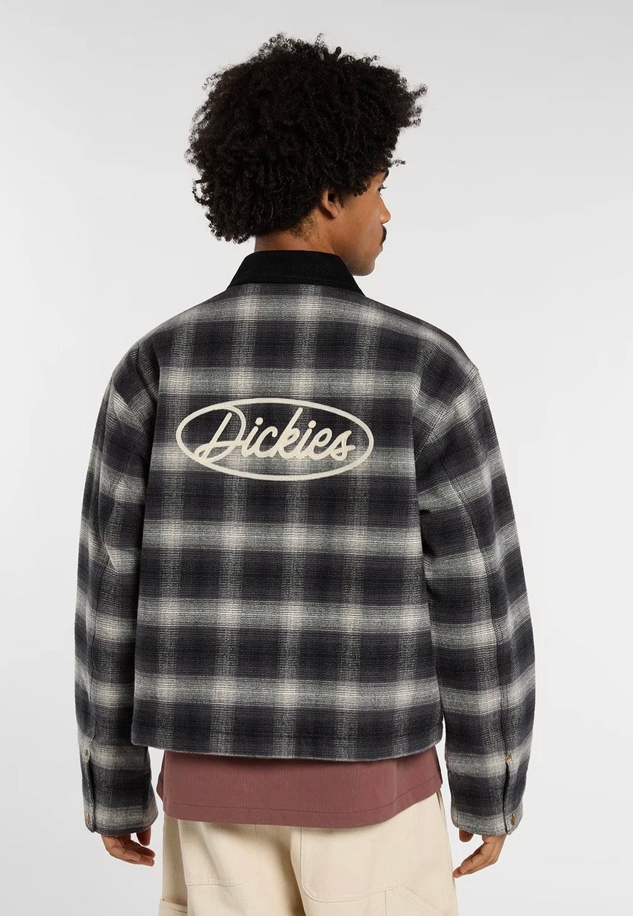 Dickies Taylor Flannel Black Veste | Men-Image