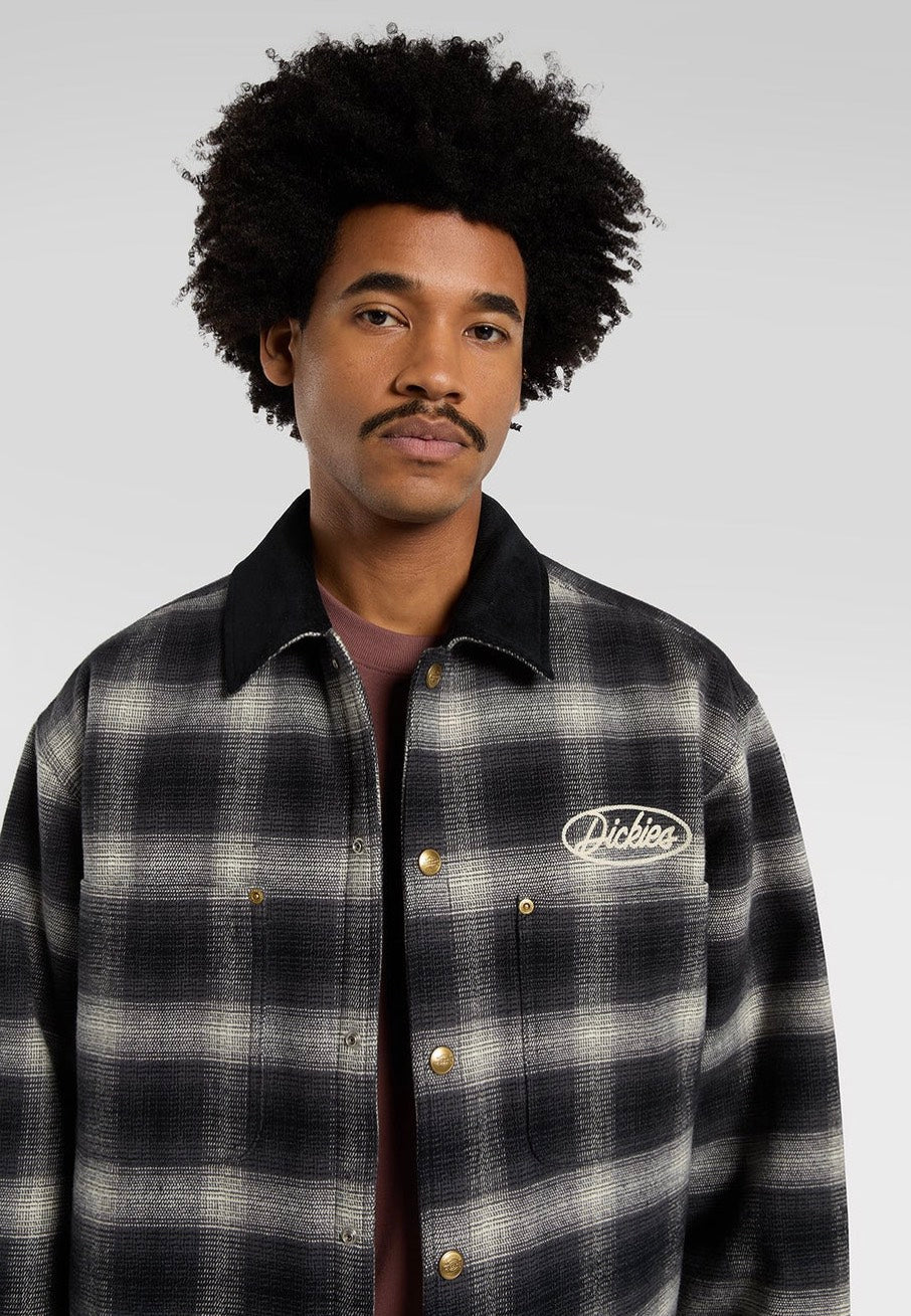 Dickies Taylor Flannel Black Veste | Men-Image