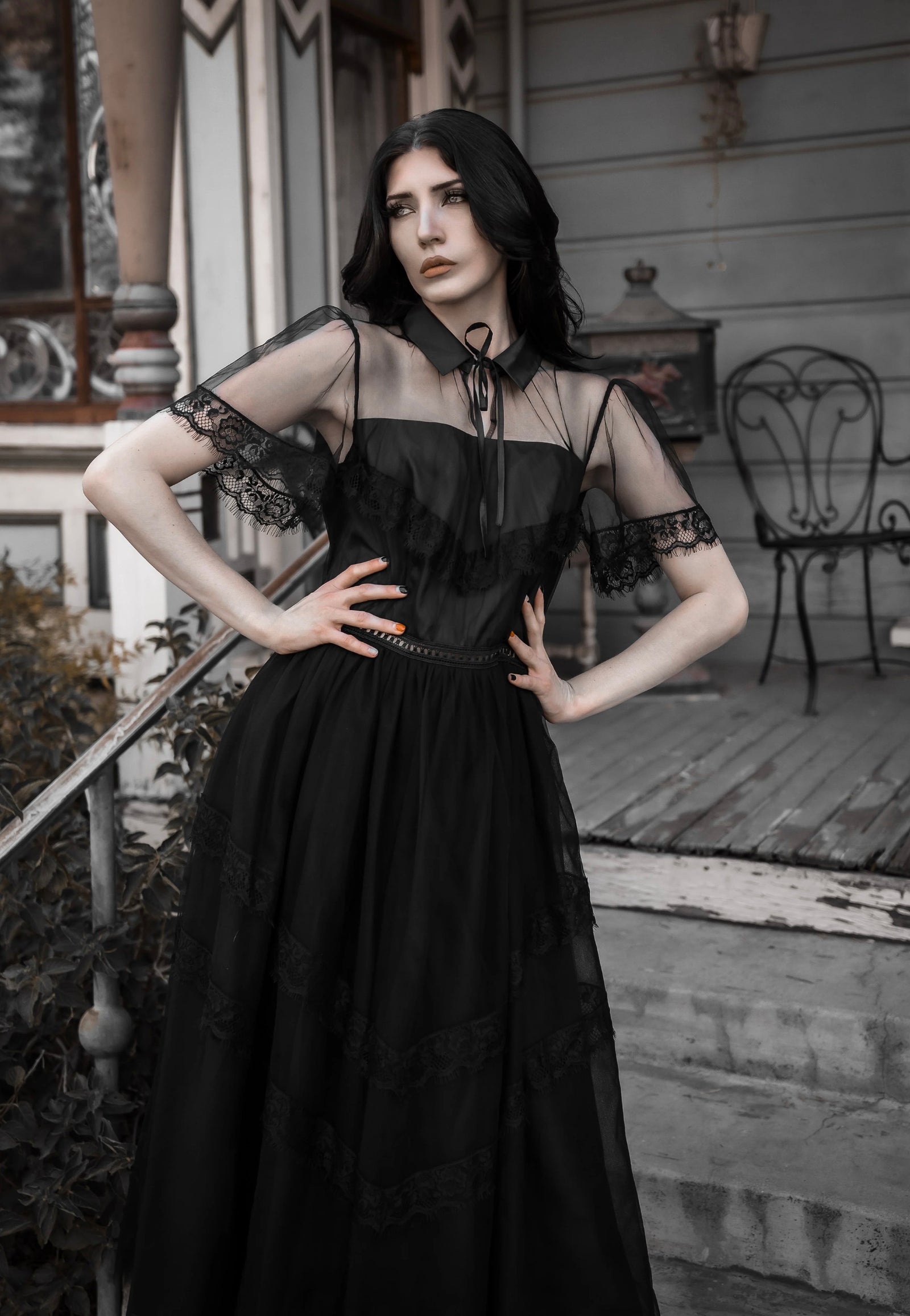 Lively Ghosts Midnight Masquerade - Dress