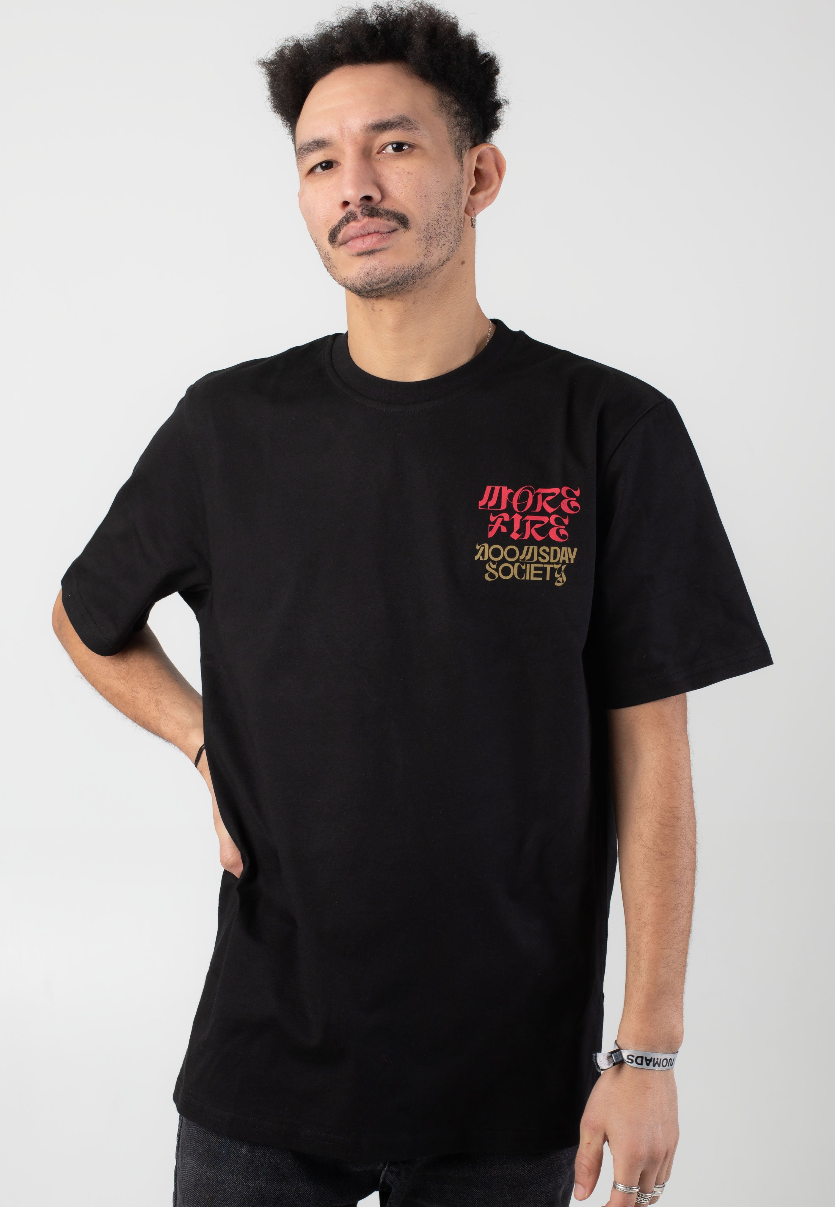 Doomsday Society - More Fire Black - T-Shirt | Men-Image
