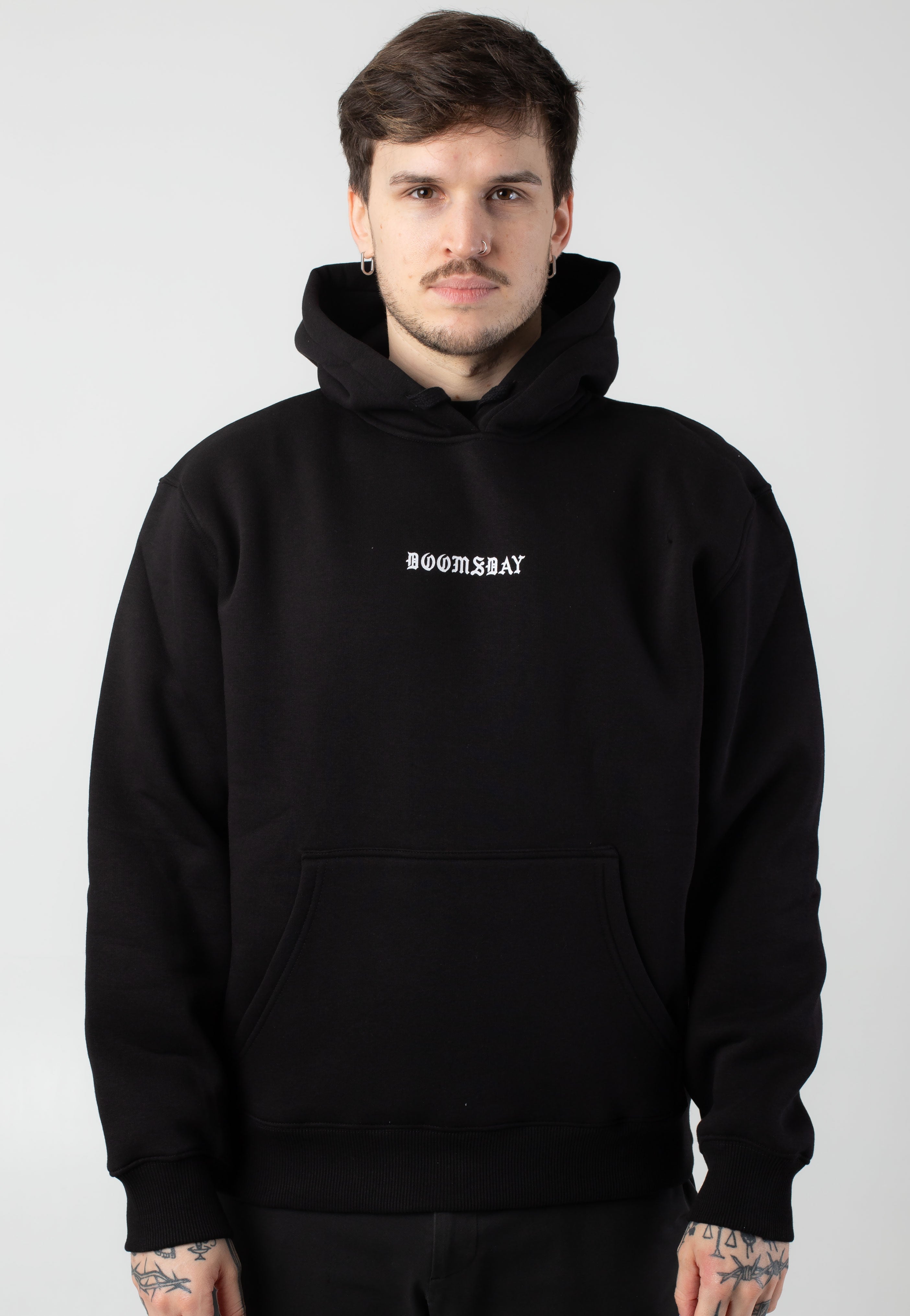 Doomsday Society - No More Space Black - Hoodie | Men-Image