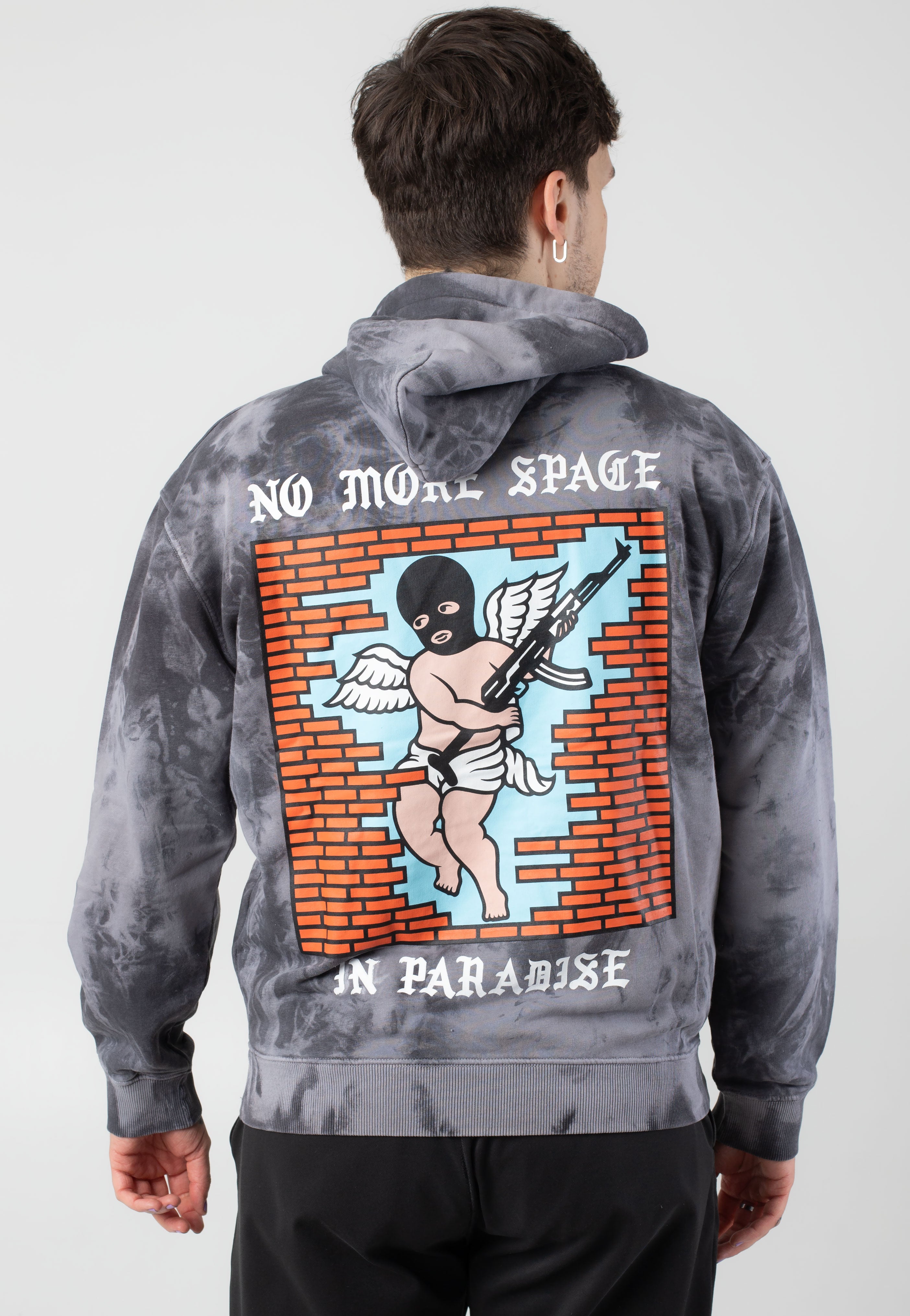 Doomsday Society - No More Space Tie Dye Black - Hoodie | Men-Image