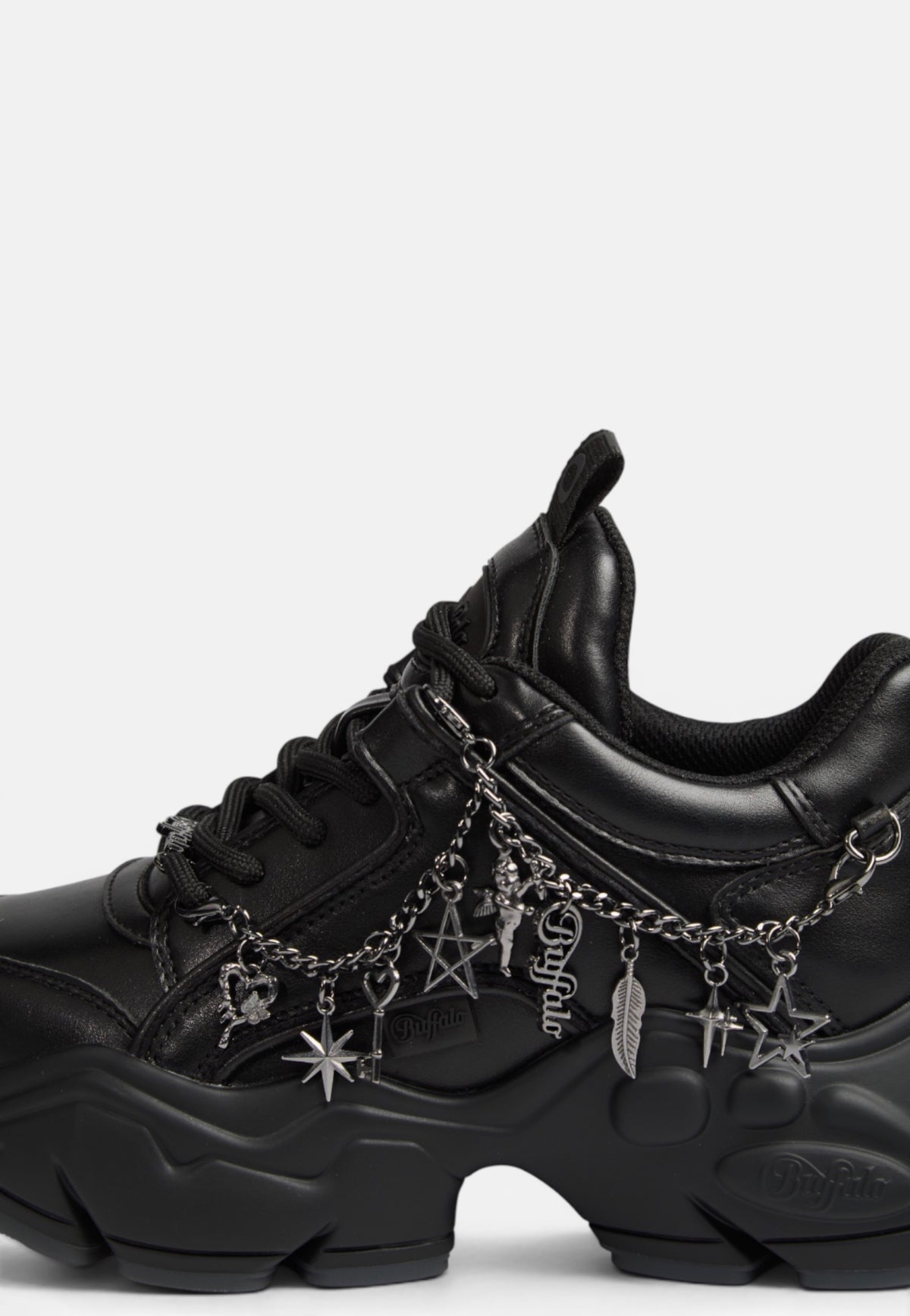 Buffalo Binary Charm 3.0 Vegan Nappa Black Damskie buty | Women-Image
