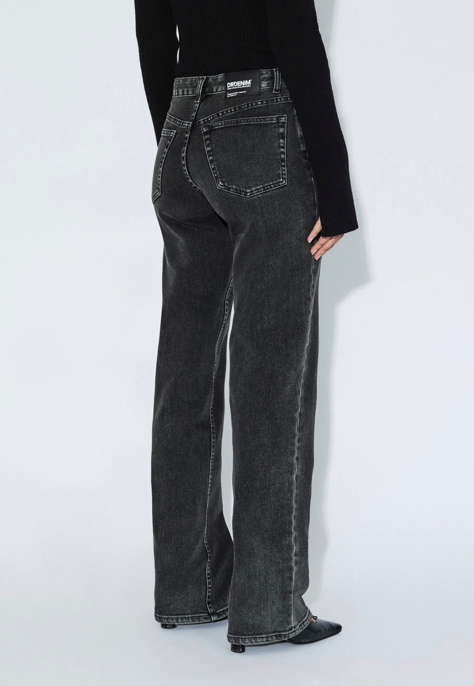 Dr. Denim - Addy Tar Aged Black - Jeans | Women-Image