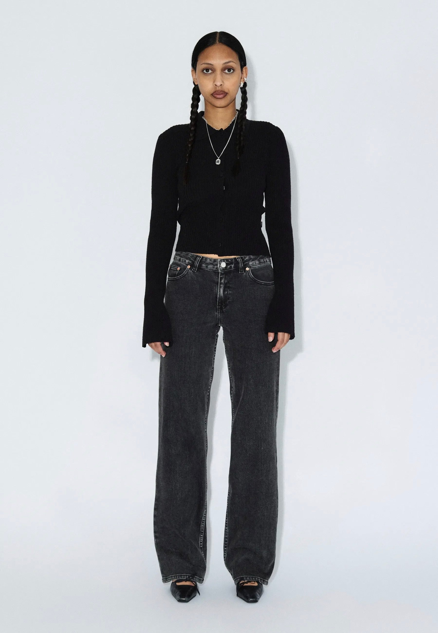 Dr. Denim - Addy Tar Aged Black - Jeans | Women-Image