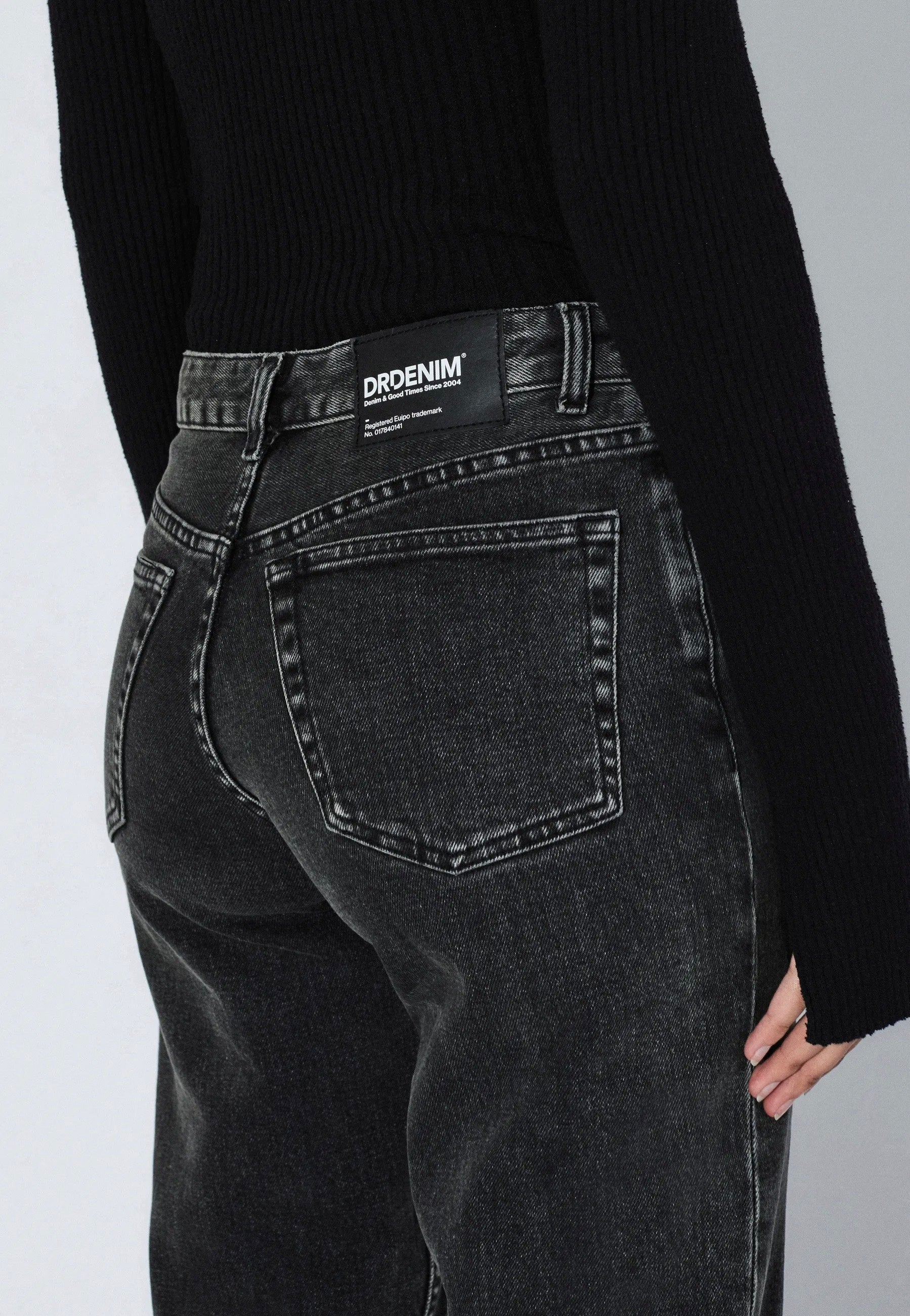 Dr. Denim - Addy Tar Aged Black - Jeans | Women-Image