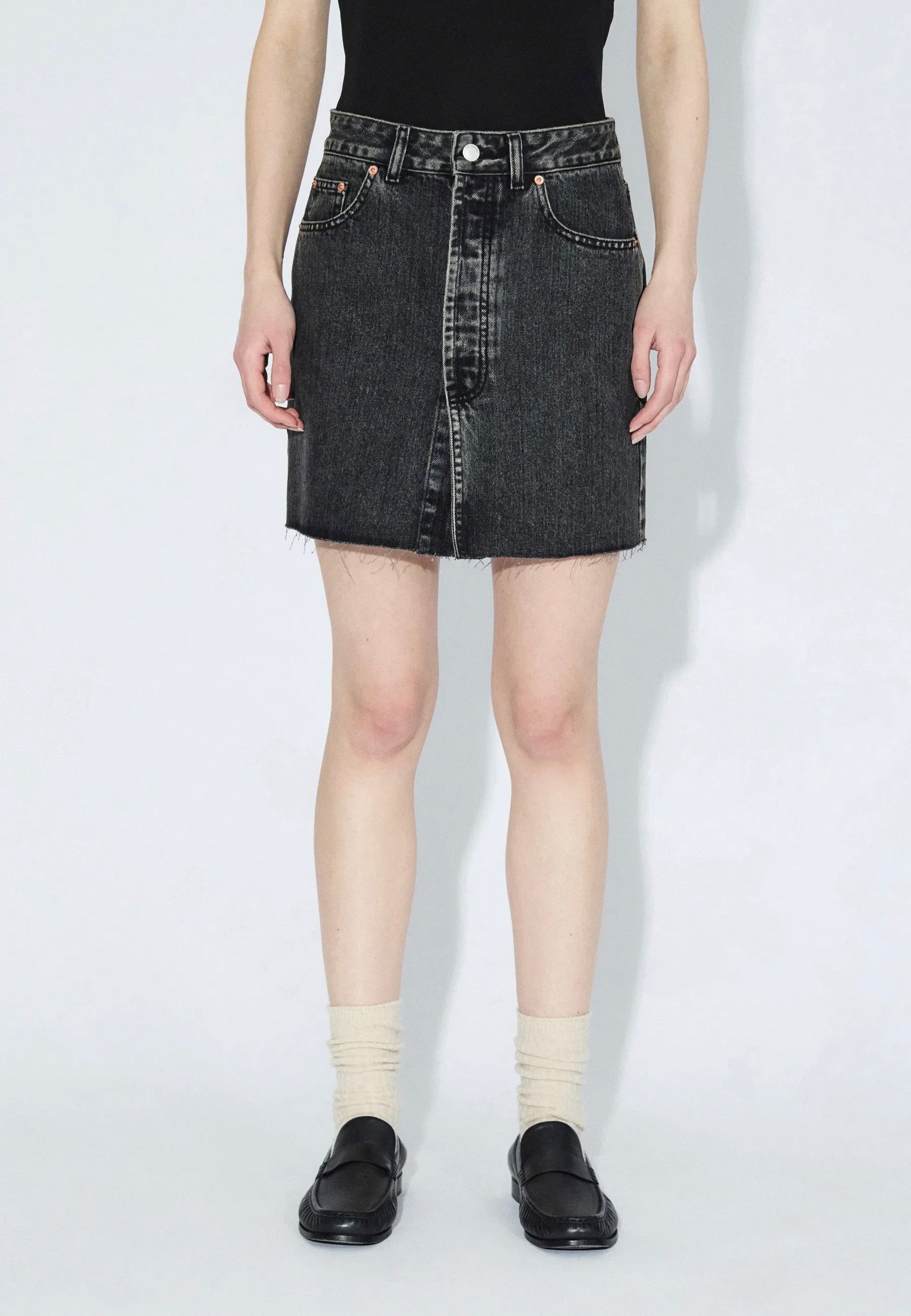 Dr. Denim - Ara Aged Black - Skirt | Women-Image