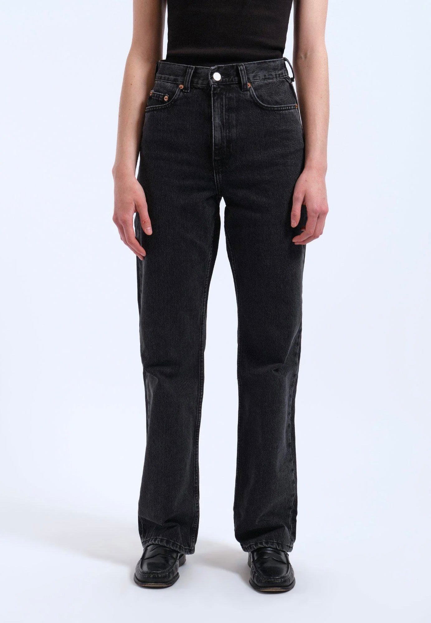 Dr. Denim - Echo Tar Retro Black - Jeans | Women-Image