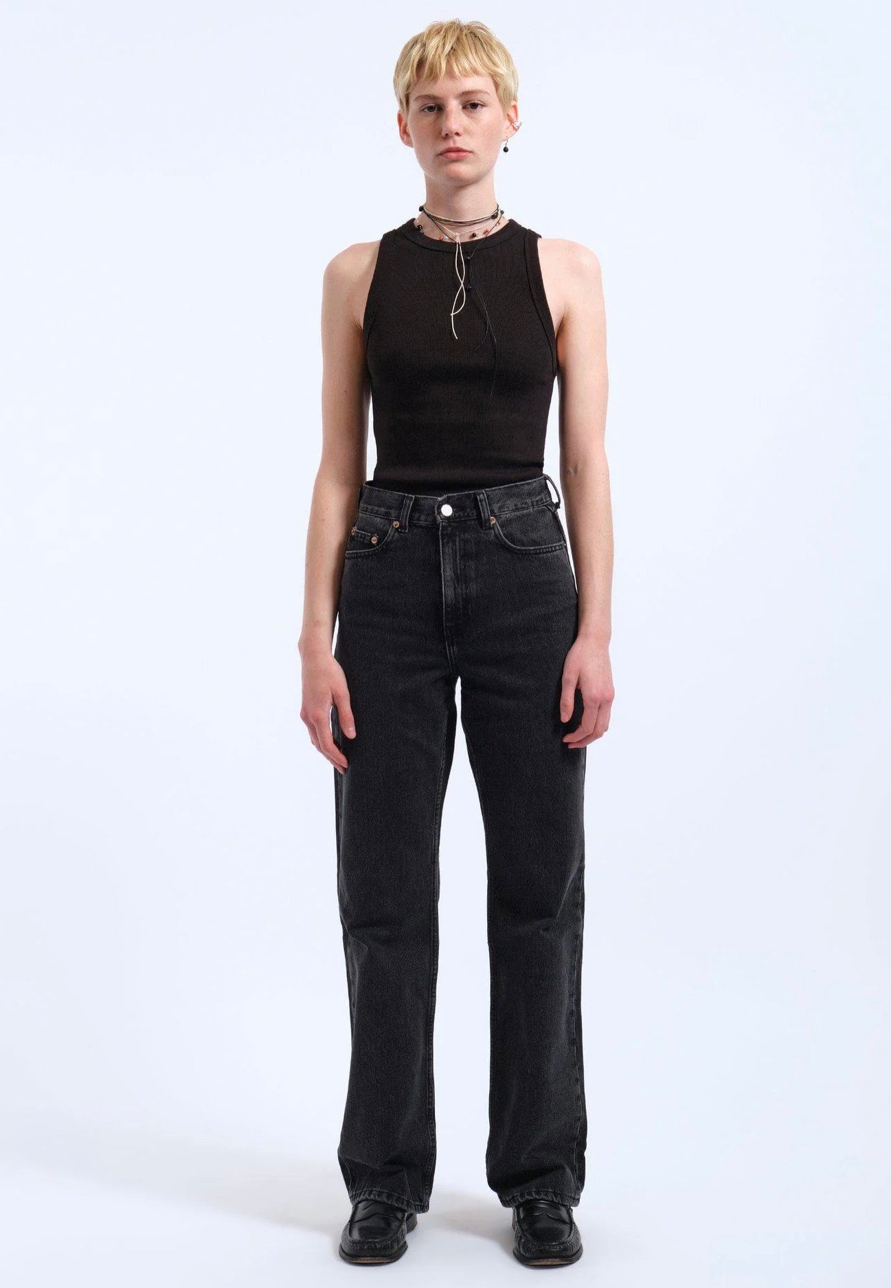 Dr. Denim - Echo Tar Retro Black - Jeans | Women-Image