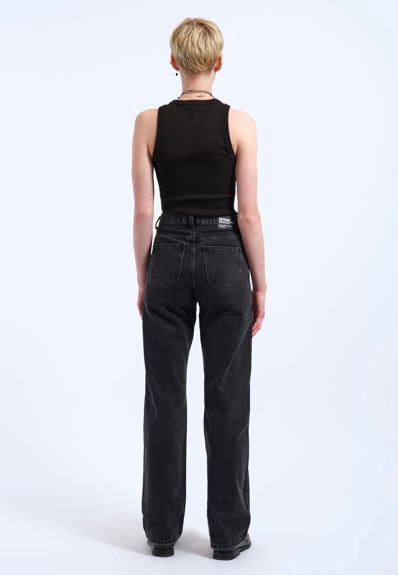 Dr. Denim - Echo Tar Retro Black - Jeans | Women-Image