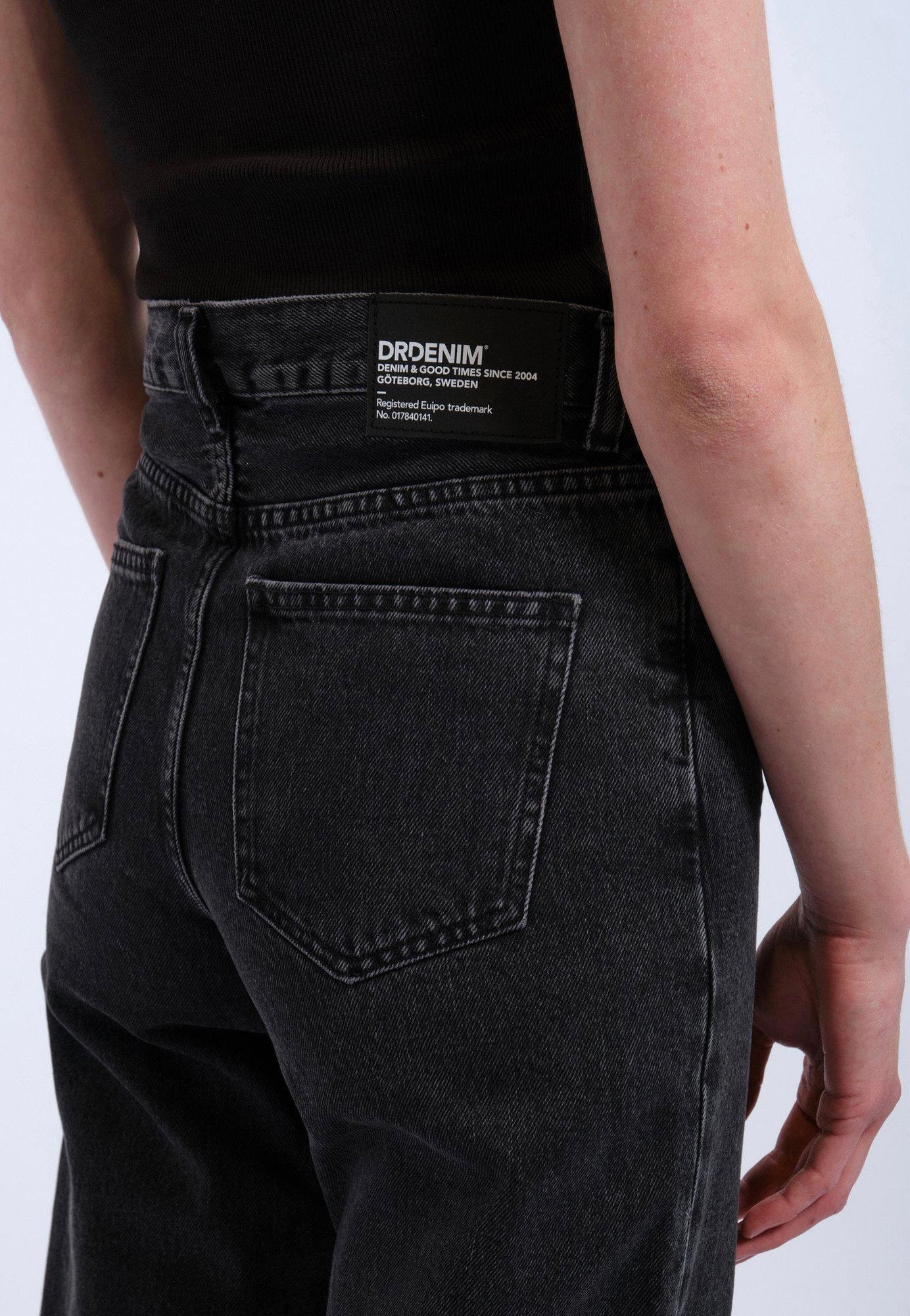 Dr. Denim - Echo Tar Retro Black - Jeans | Women-Image