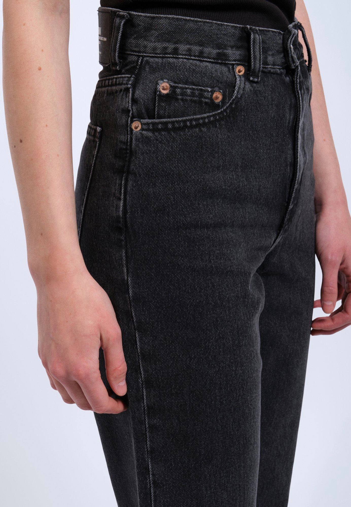 Dr. Denim - Echo Tar Retro Black - Jeans | Women-Image