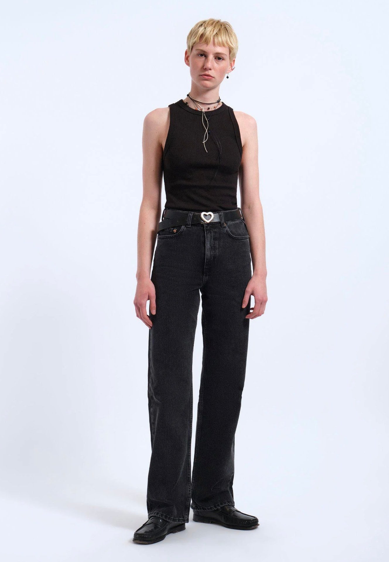 Dr. Denim - Echo Tar Retro Black - Jeans | Women-Image