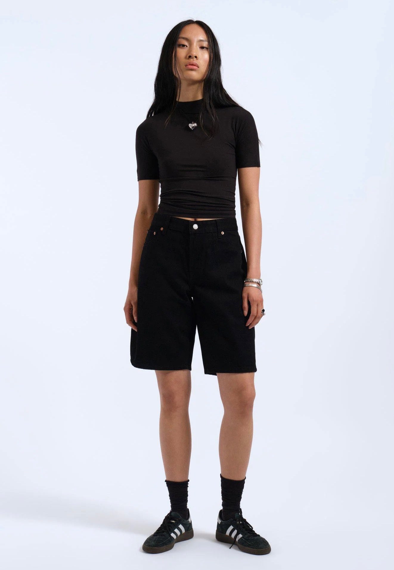 Dr. Denim - Lea Black - Shorts | Women-Image