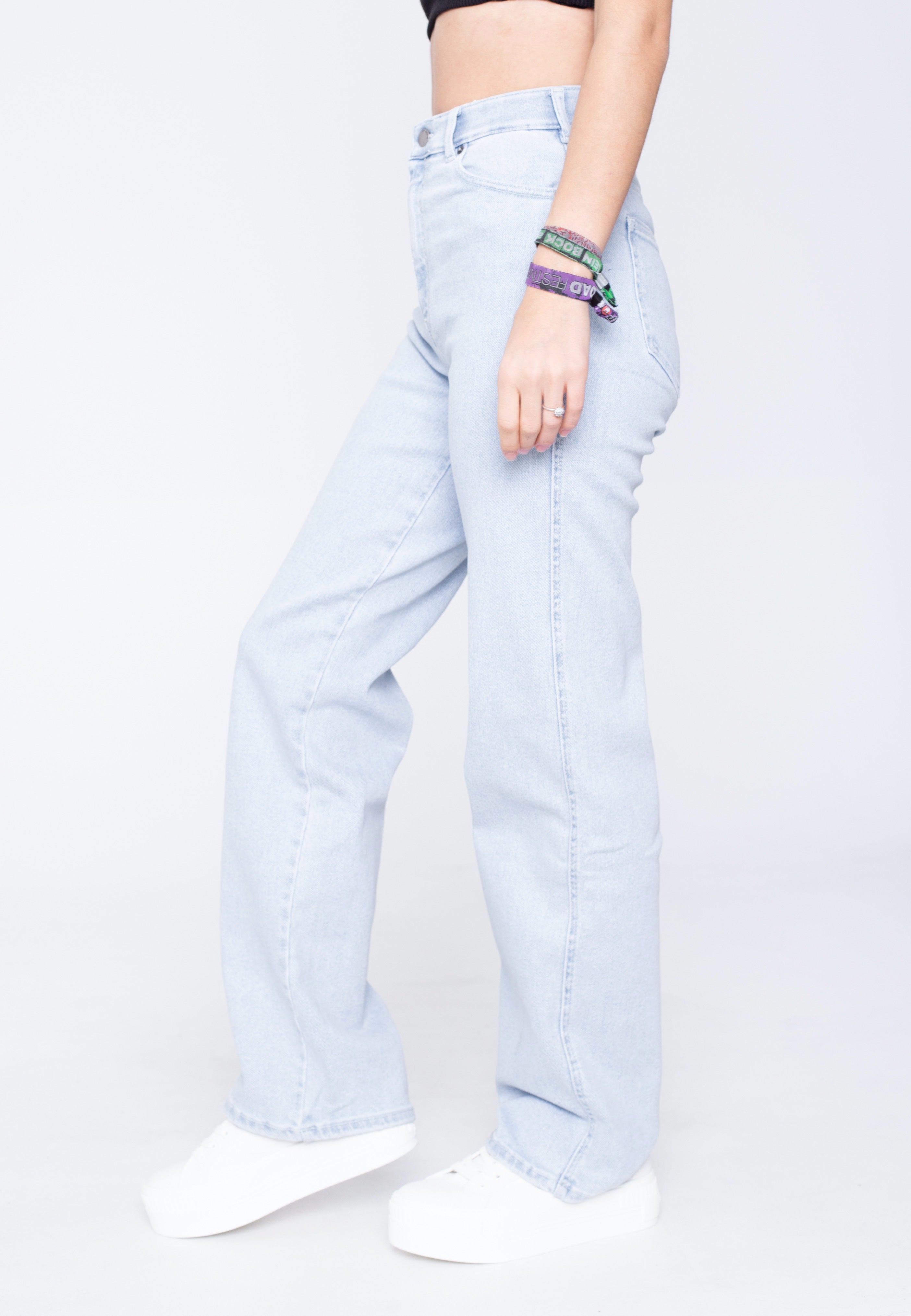 Dr. Denim - Moxy Straight Breeze Superlight Stone - Jeans | Women-Image