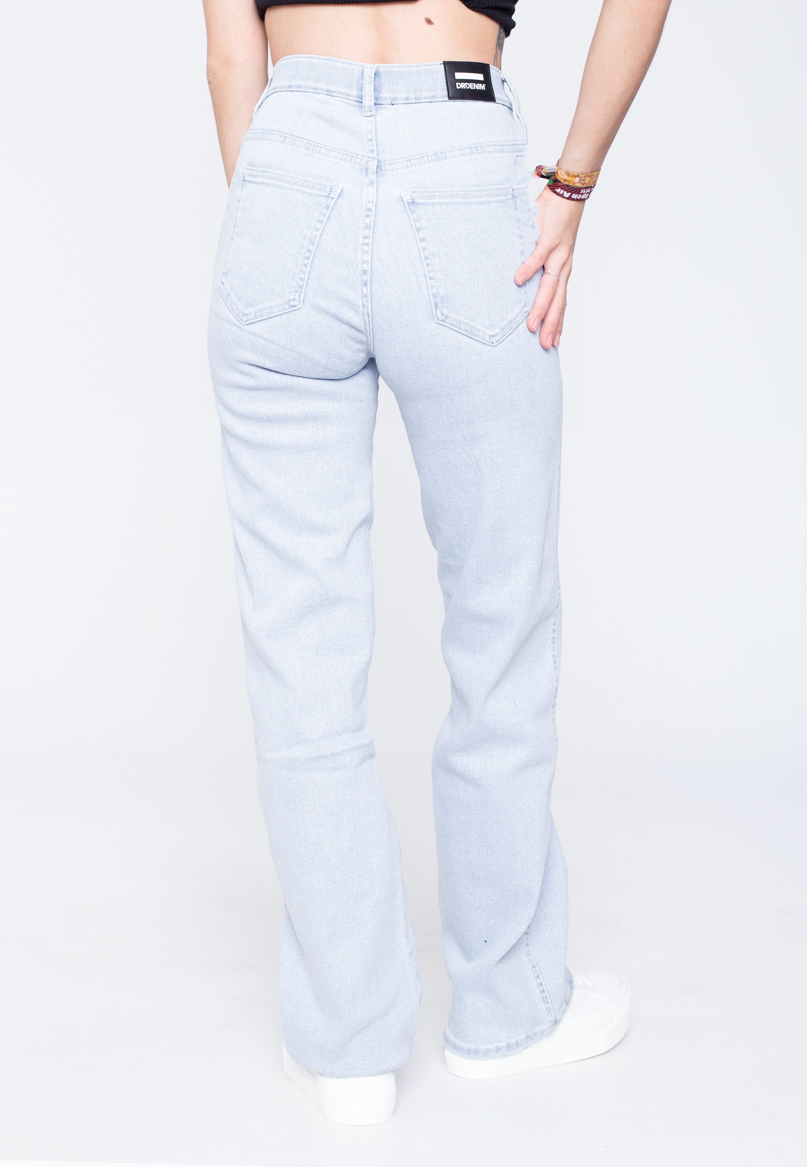 Dr. Denim - Moxy Straight Breeze Superlight Stone - Jeans | Women-Image