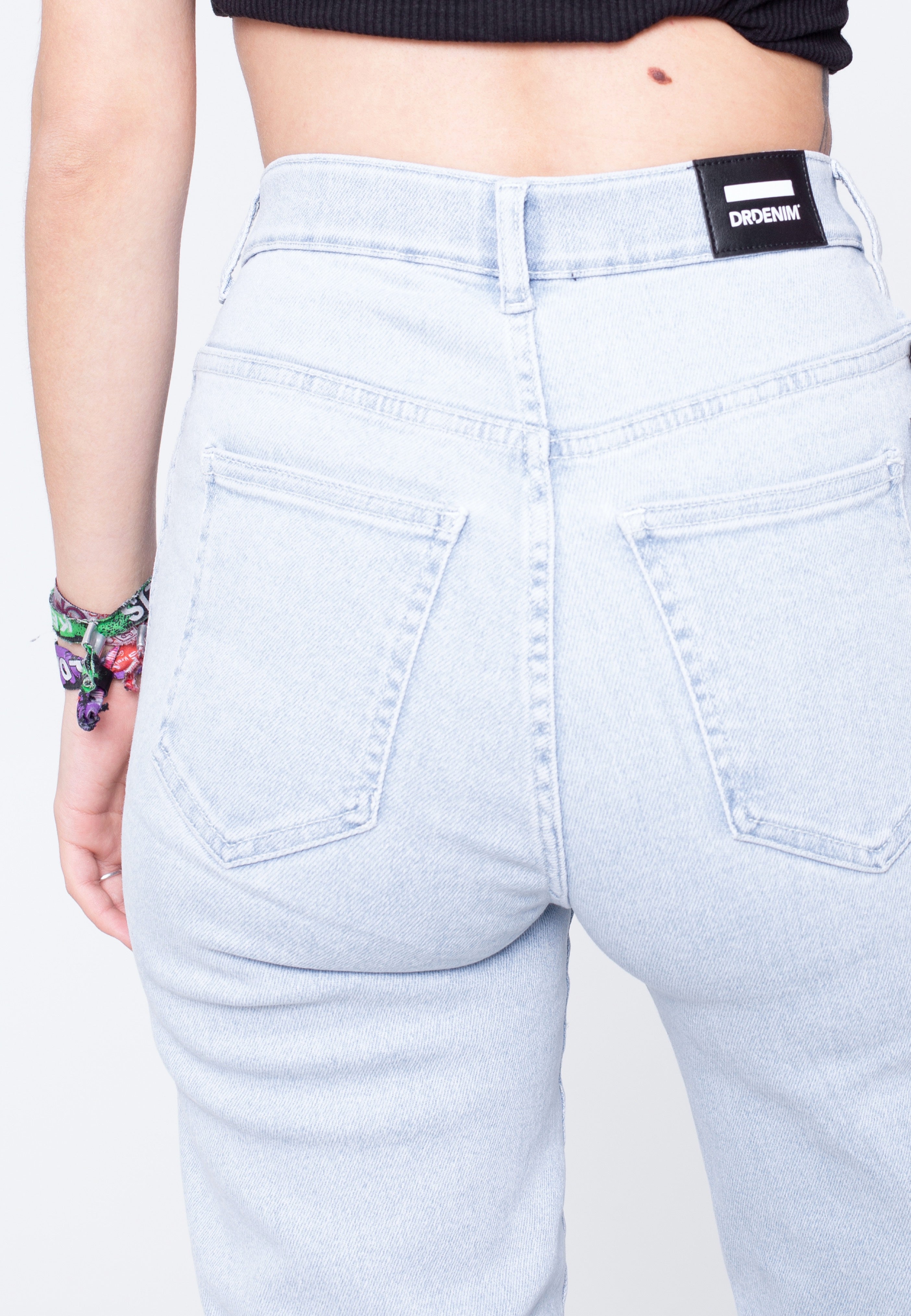 Dr. Denim - Moxy Straight Breeze Superlight Stone - Jeans | Women-Image