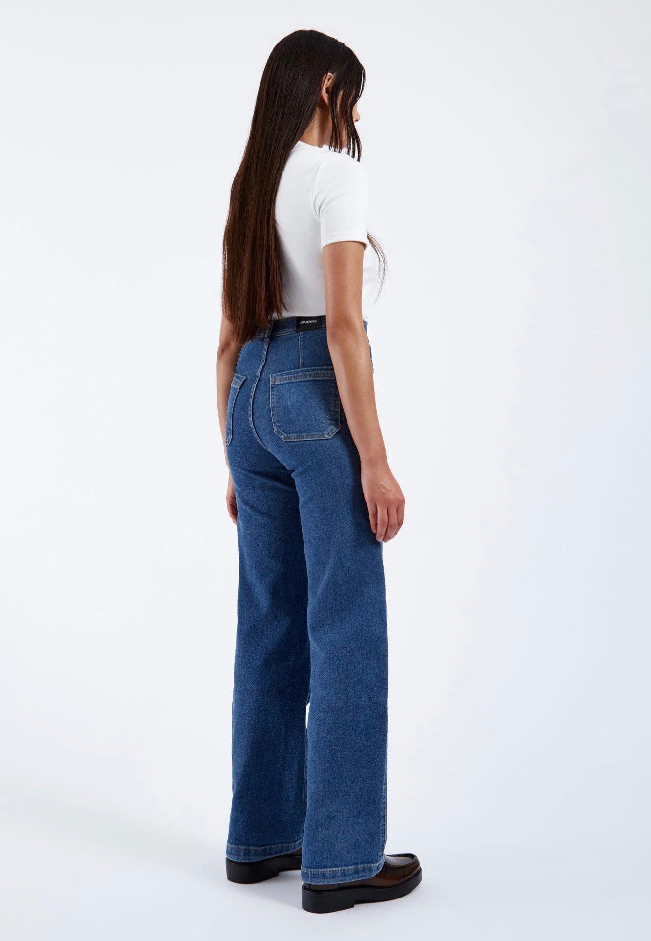 Dr. Denim - Moxy Straight Patch Cape Mid Retro - Jeans | Women-Image