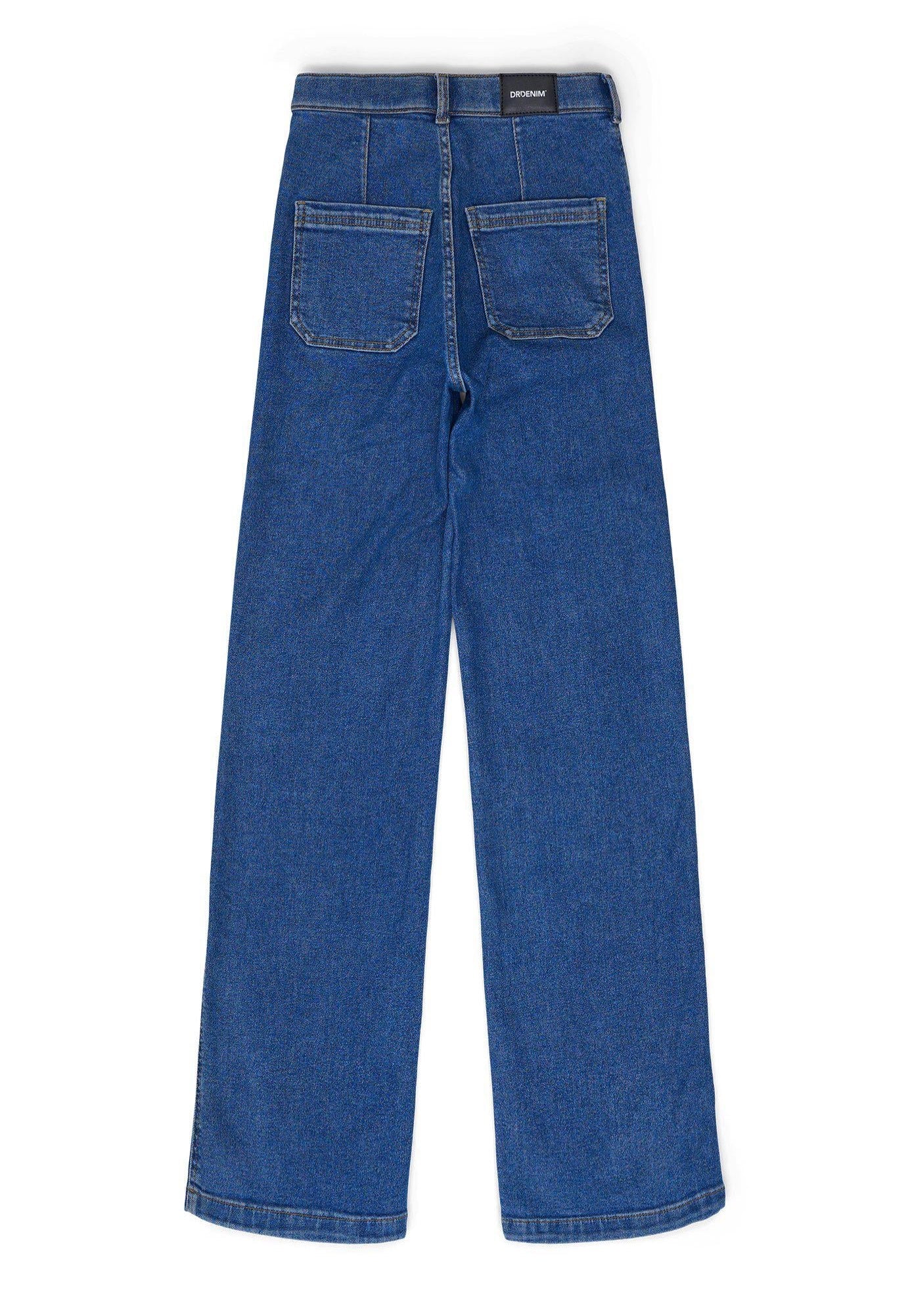Dr. Denim - Moxy Straight Patch Cape Mid Retro - Jeans | Women-Image