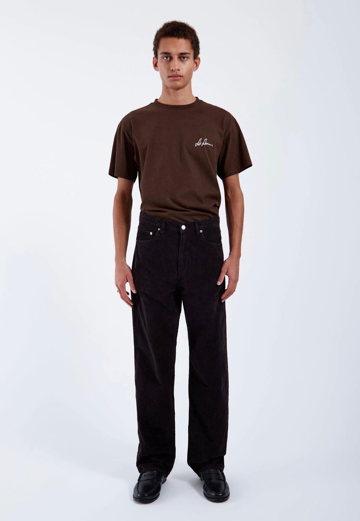 Dr. Denim Omar Black Cord Housut | Men-Image