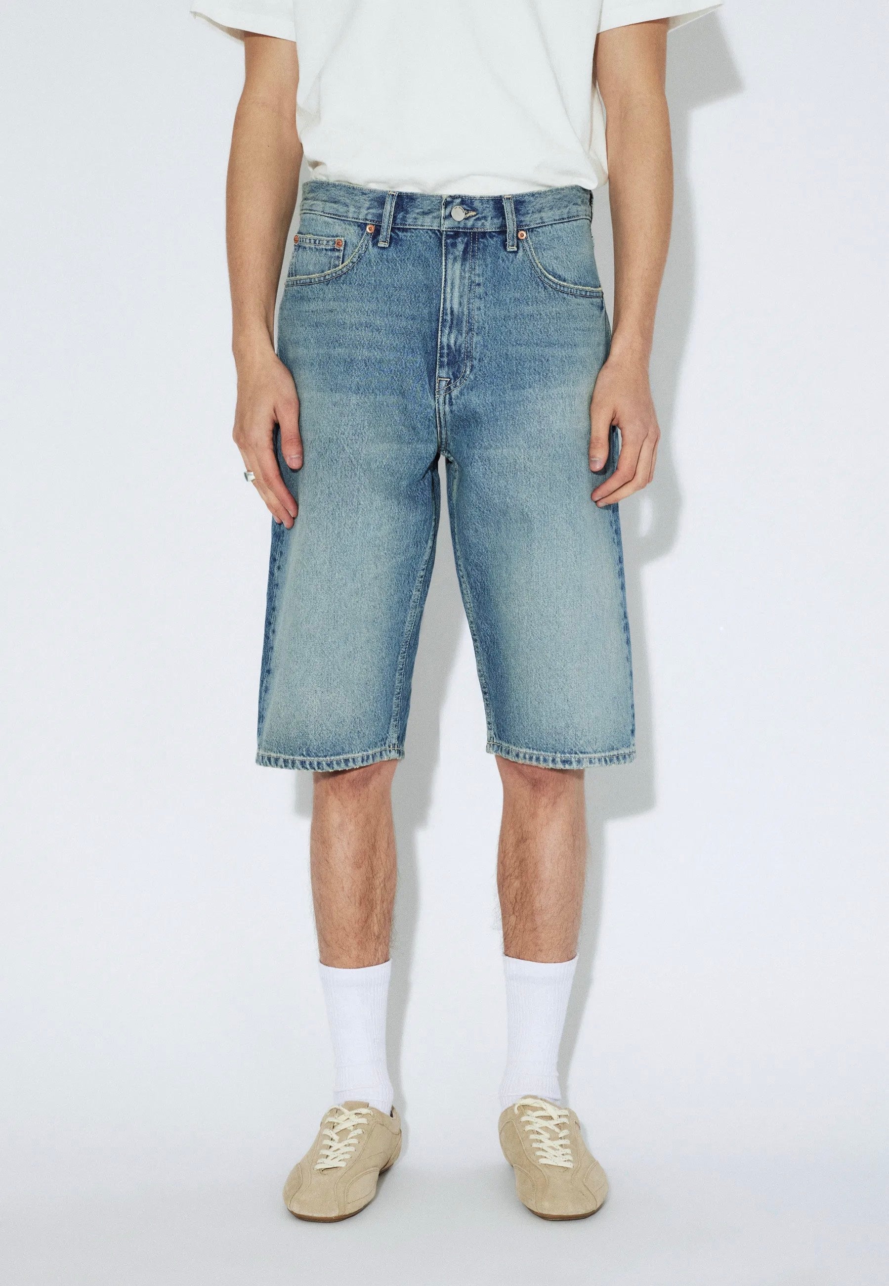 Dr. Denim - Omar Drift Sky Used - Shorts | Men-Image