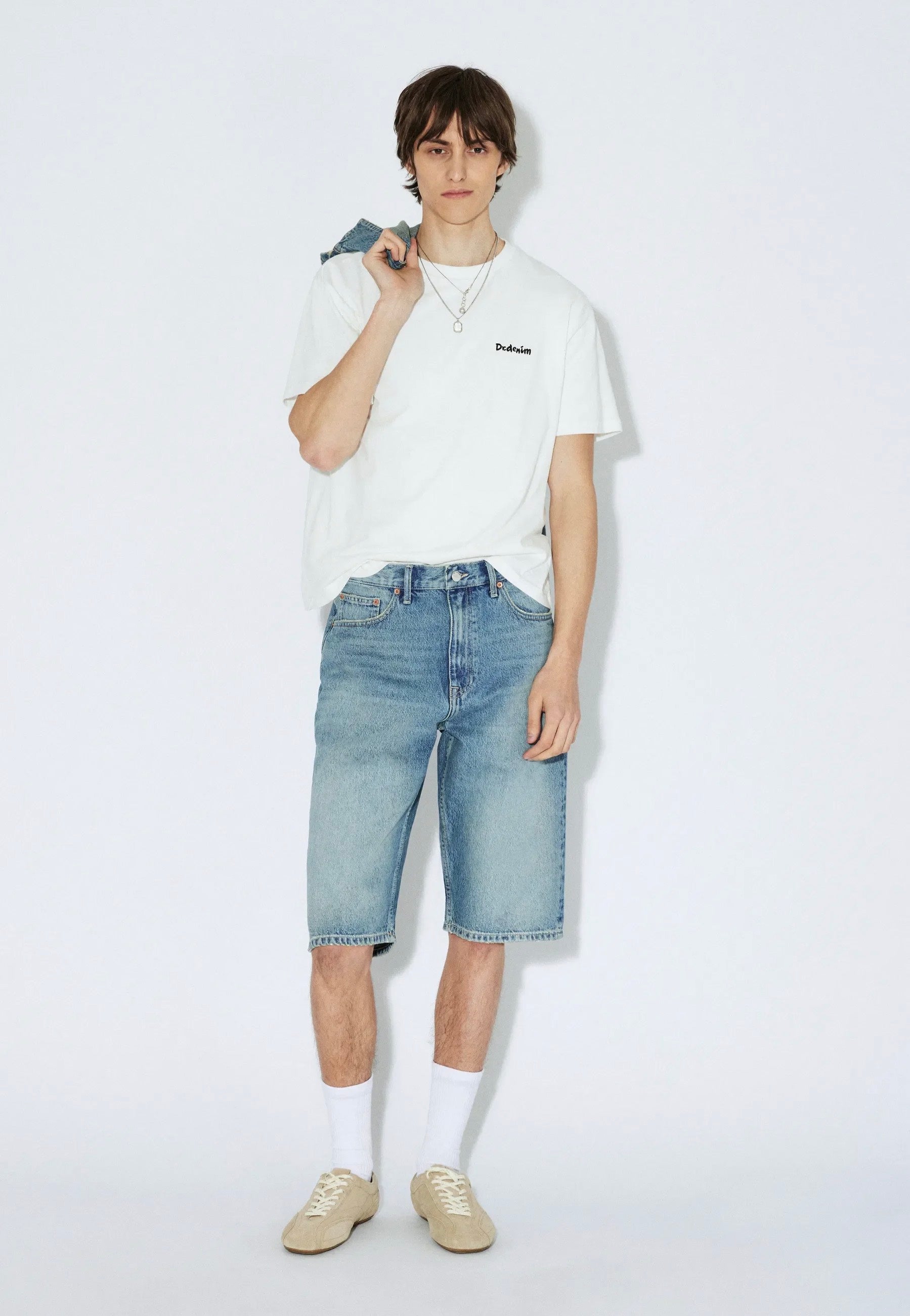 Dr. Denim - Omar Drift Sky Used - Shorts | Men-Image