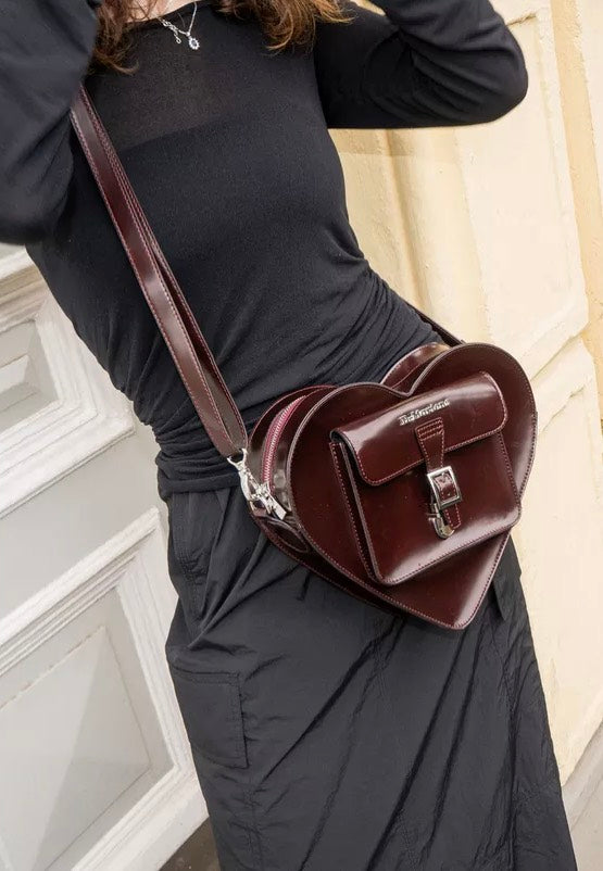 Dr. Martens - Heart Cherry Red Oxford - Bag | Neutral-Image