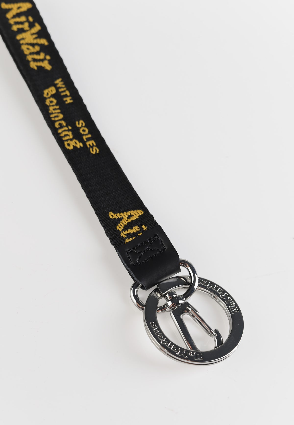 Dr. Martens Logo Wristlet Jacquard Webbing Black Schlüsselband | Neutral-Image