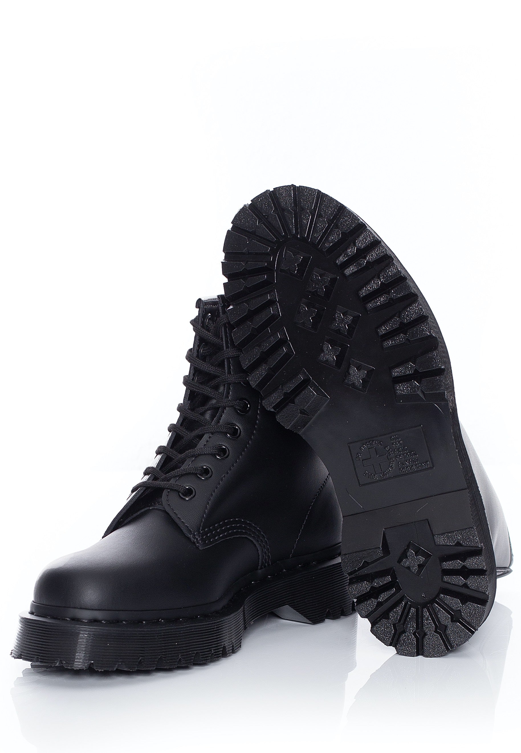 Dr. Martens Vegan 1460 Bex Mono Black Felix Rub Off - Shoes
