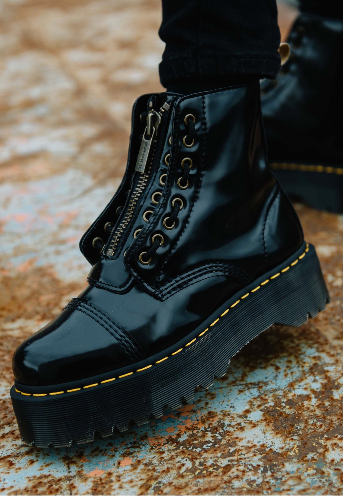Dr. Martens Vegan Sinclair Black Oxford - Girl Shoes | Impericon