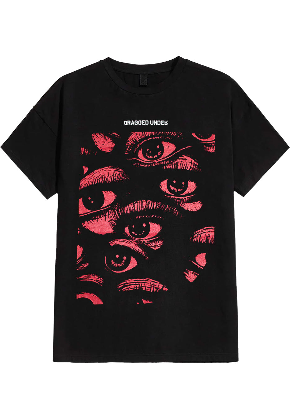 Dragged Under - Eyes - T-Shirt | Neutral-Image