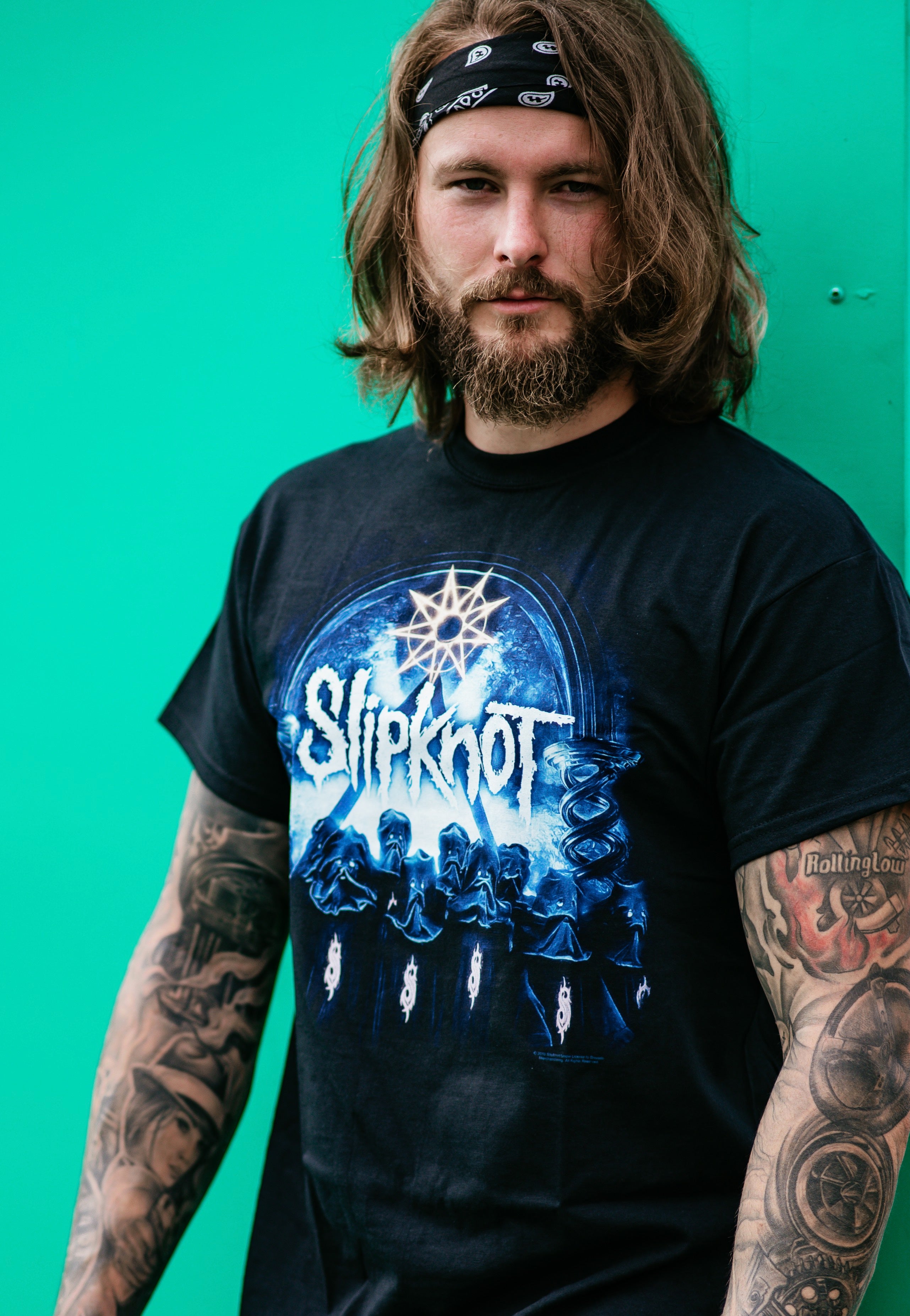 Slipknot - Blue Horizon Logo - T-Shirt | Men-Image