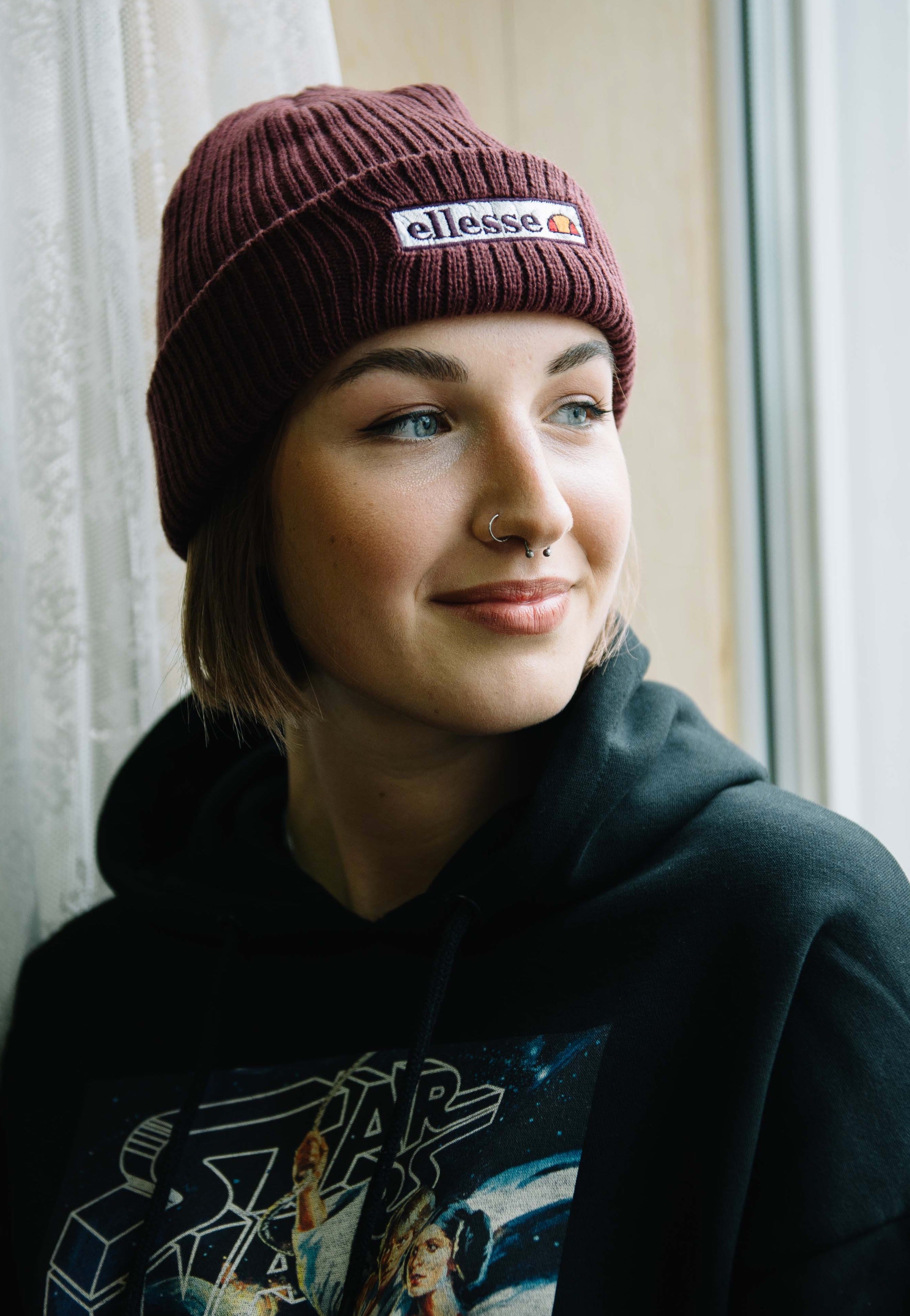 Ellesse - Anla Dark Purple - Beanie | Neutral-Image
