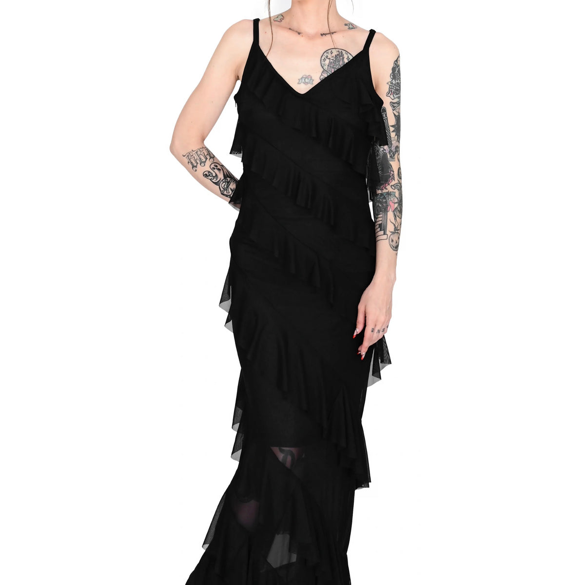 Formal Dresses Fornarina Dress Wycnly Summer Dresses For Women Cocktail  Party Prom Sexy Mesh Patchwork Ruffle