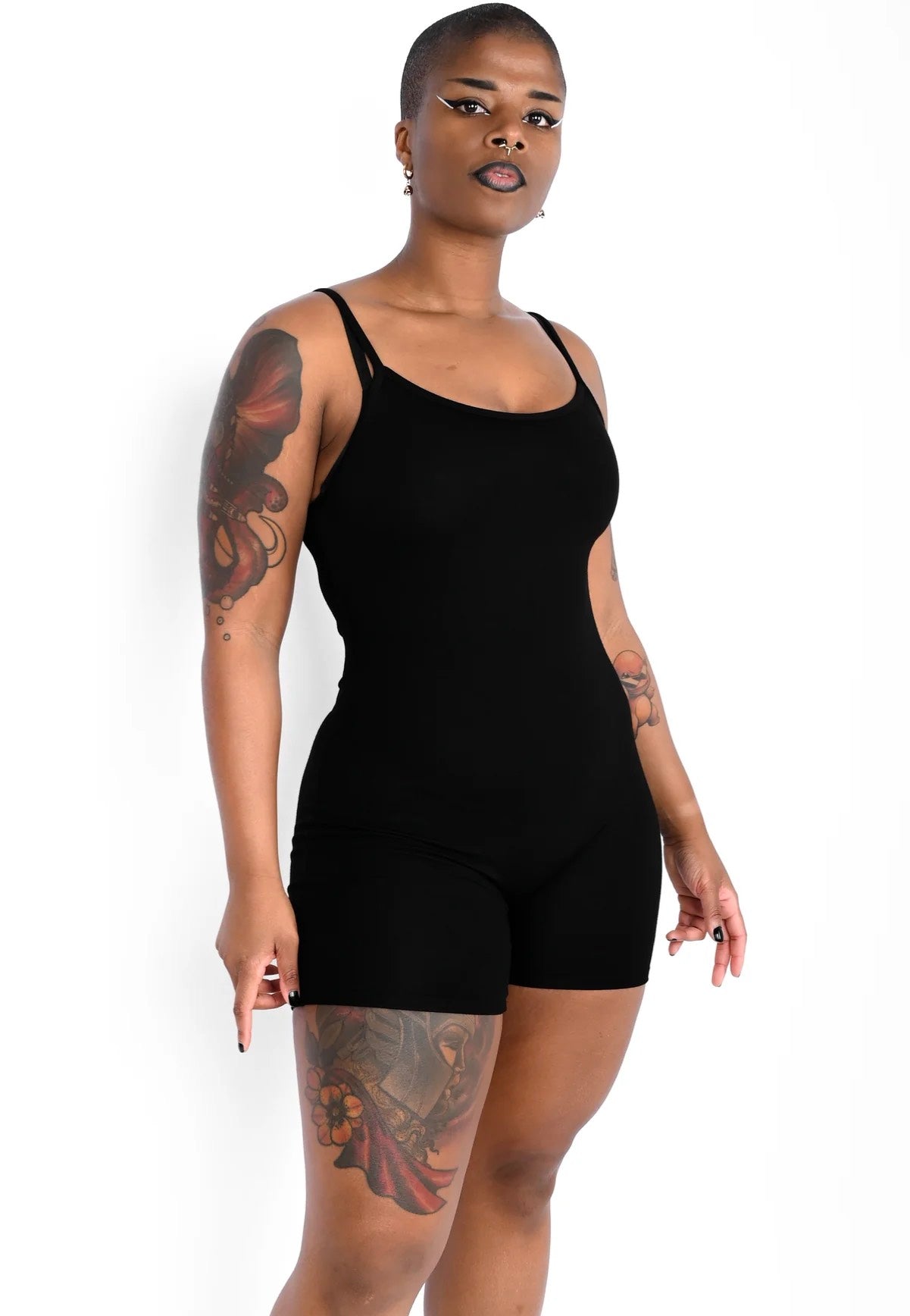 Foxblood - Signature Biker Catsuit Black - Jumpsuit | Women-Image
