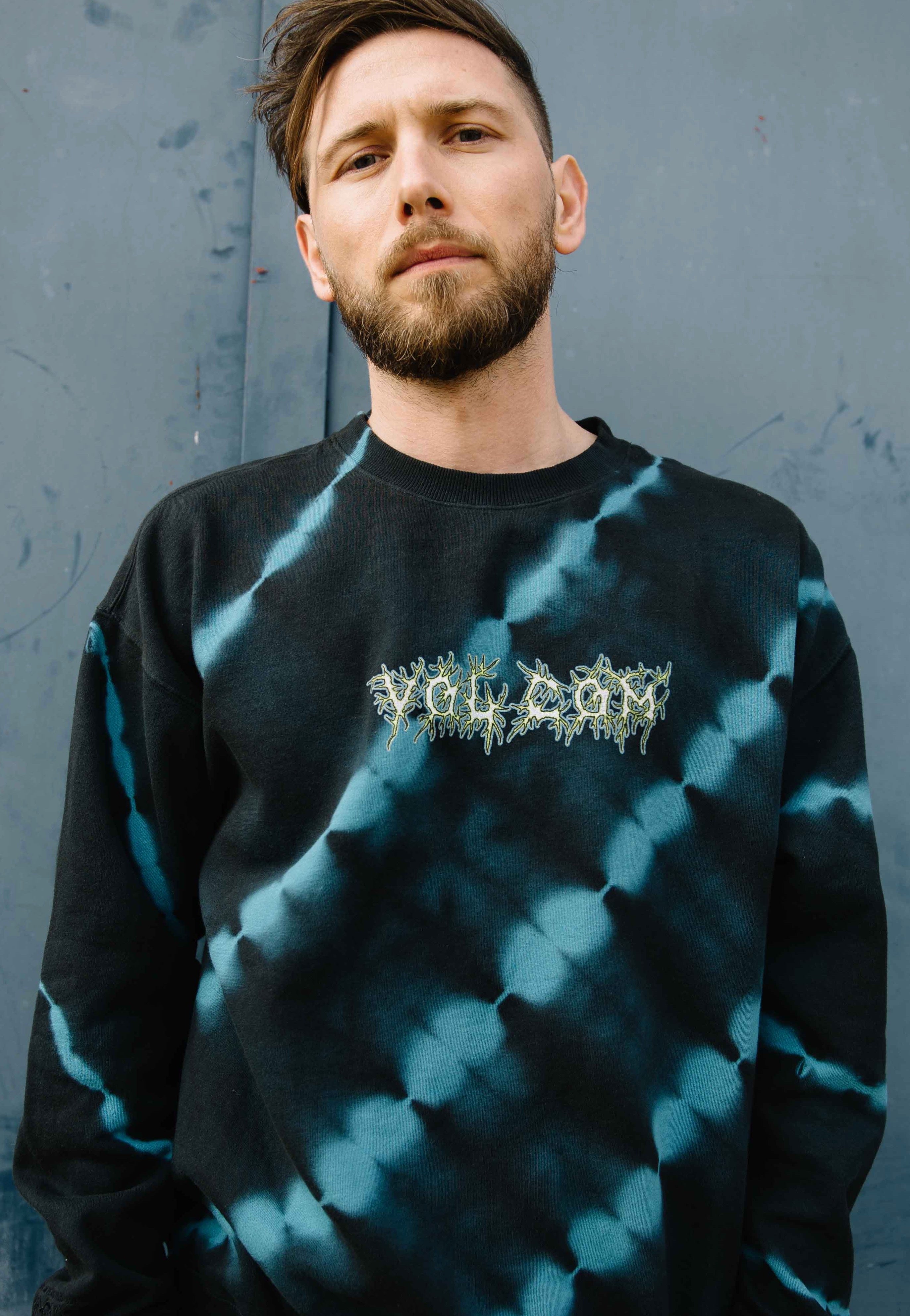 Volcom - Richard French Sayer Fa Crew Black - Sweater | Men-Image