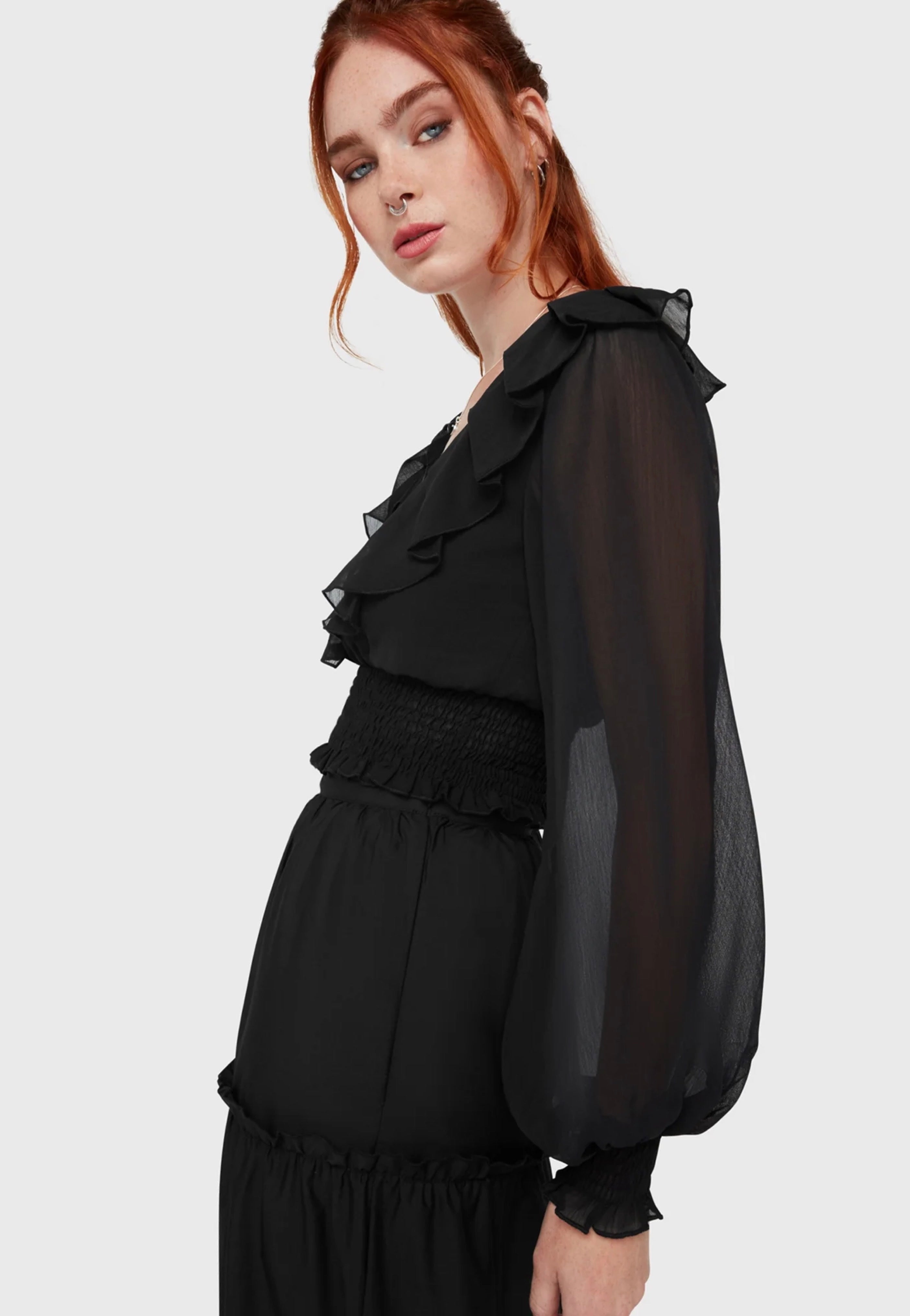 Killstar - Duskwillow Black - Blouse | Women-Image