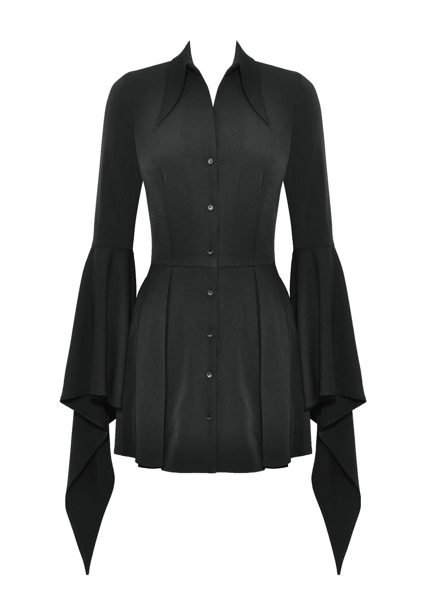 Dark In Love - Witchy Bell-Sleeve Shirt - Dress | Women-Image