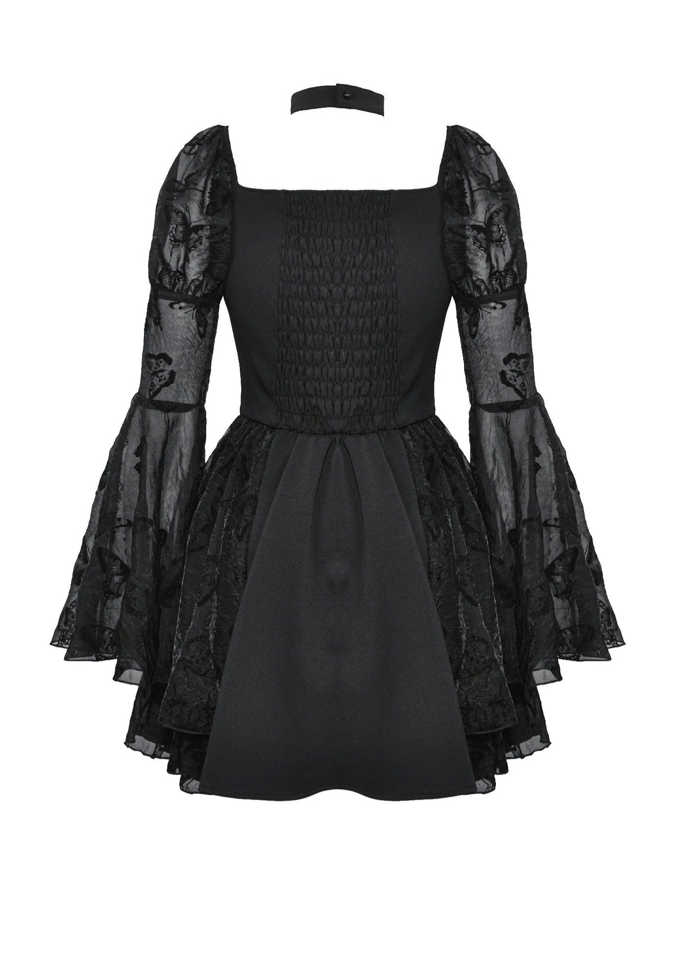 Dark In Love - Gothic Lolita Butterfly Big Sleeves - Dress | Women-Image