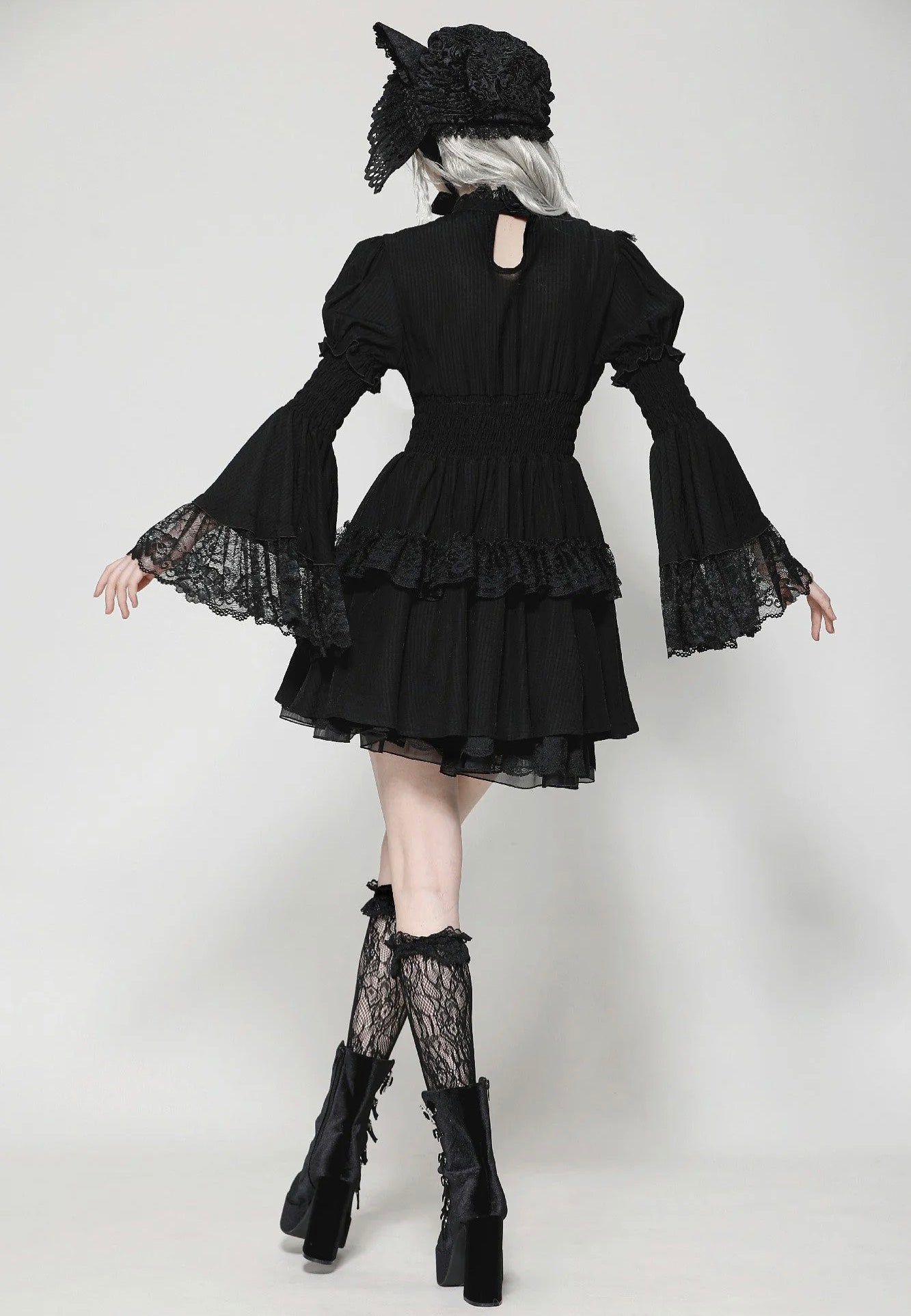 Dark In Love - Gothic Lace Doll - Dress | Women-Image