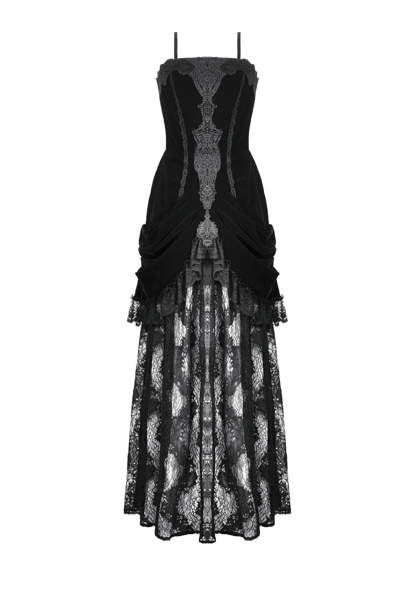 Dark In Love - Gothic Embroidered Bustier - Dress | Women-Image
