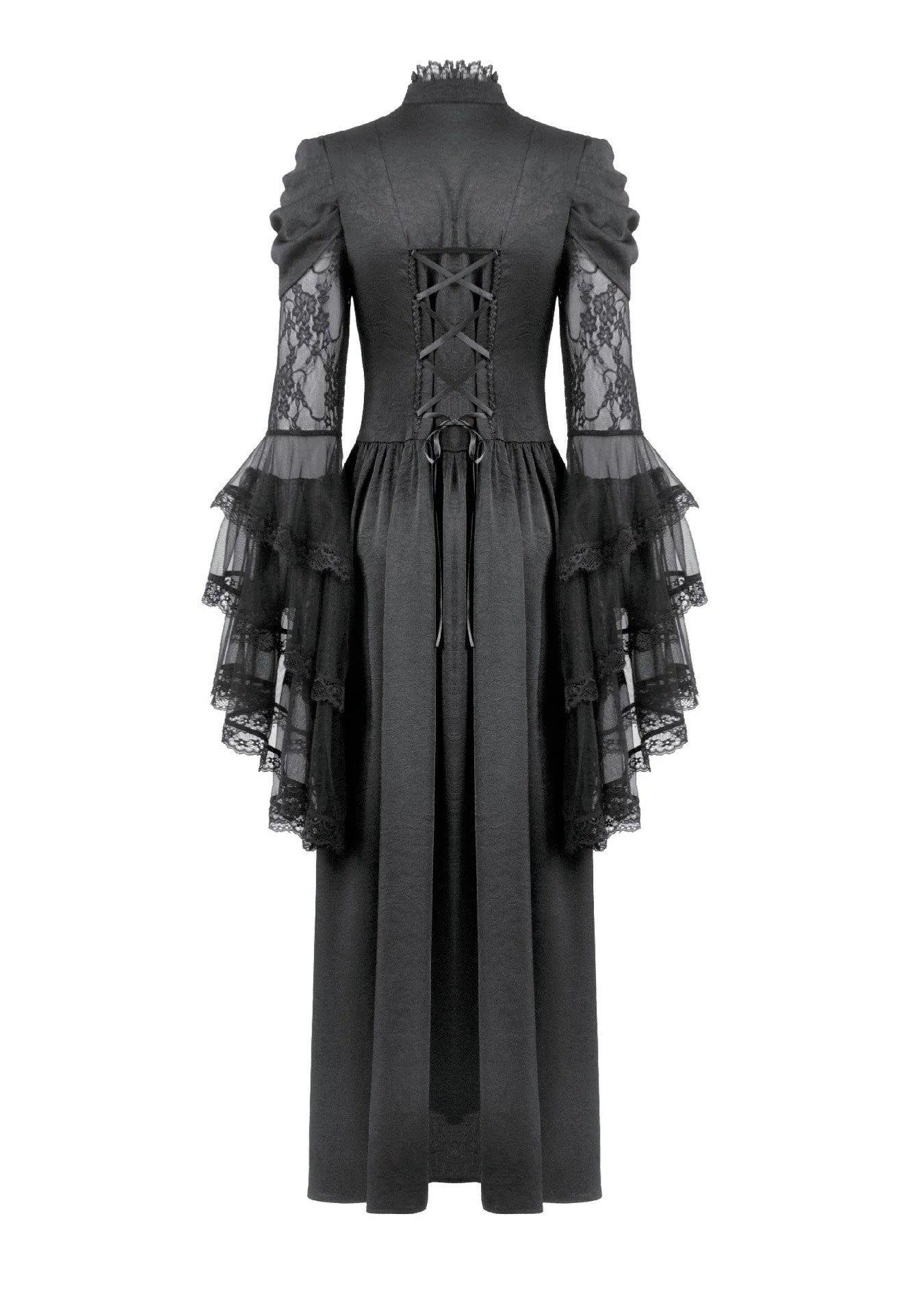 Dark In Love - Gothic Sapphire Countess Victorian - Dress | Women-Image