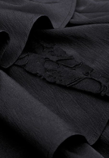 Dark In Love - Devil Cool High Low Layered Strap Black - Dress | Women-Image