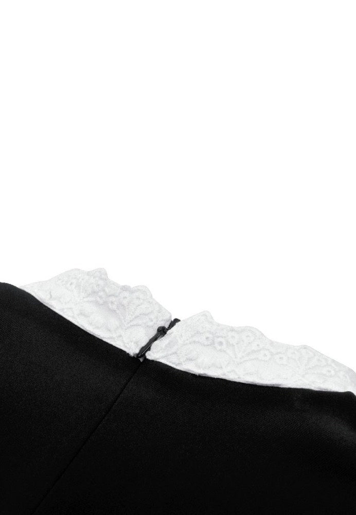 Dark In Love - Princess Neck Contrast Bubble - Dress | Women-Image