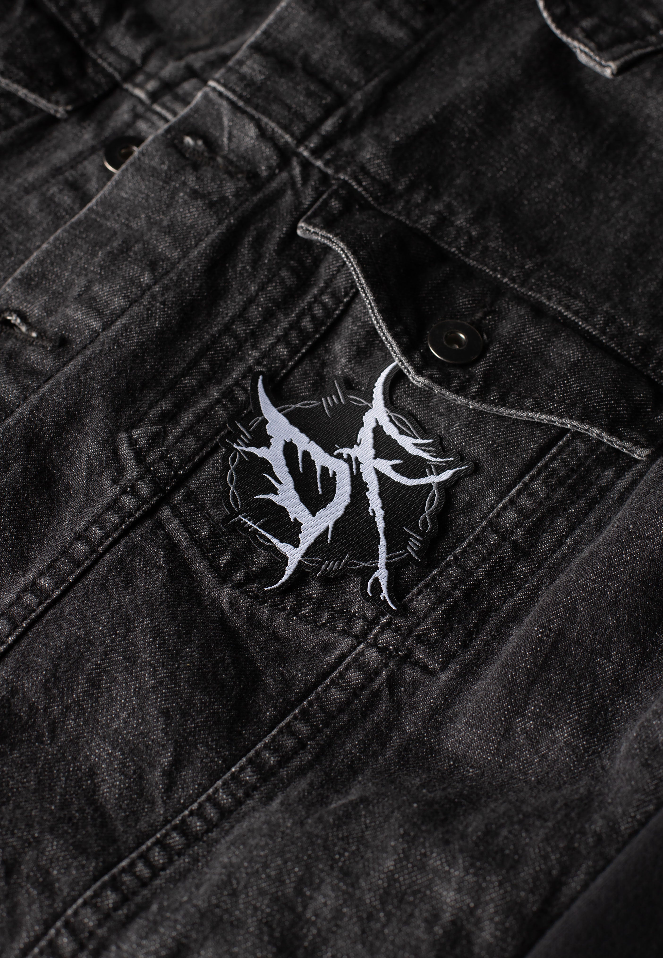 Dying Fetus - Barbwire DF Die Cut - Patch | Men-Image