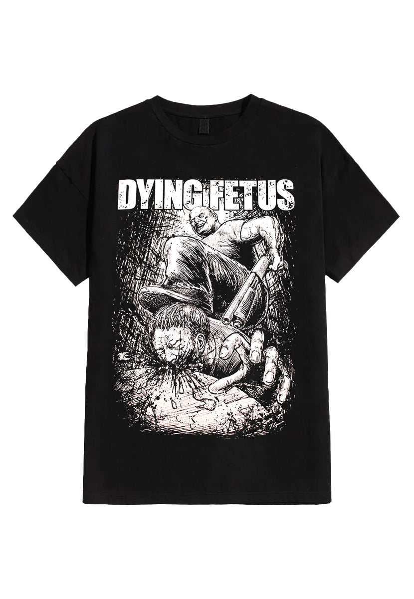 dying fetus gear Dying Fetus Subjected To Beating - T-Shirt