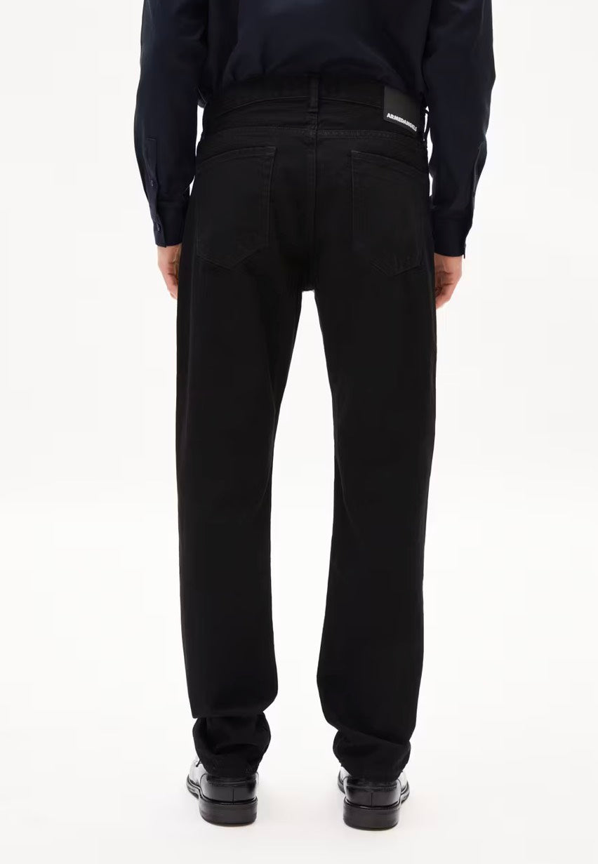 Armedangels - Dylaano Solid Black - Jeans | Men-Image