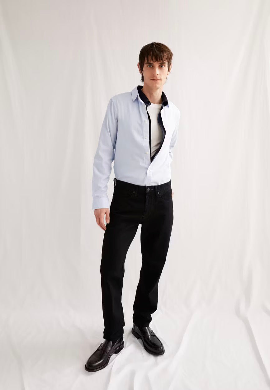 Armedangels - Dylaano Solid Black - Jeans | Men-Image